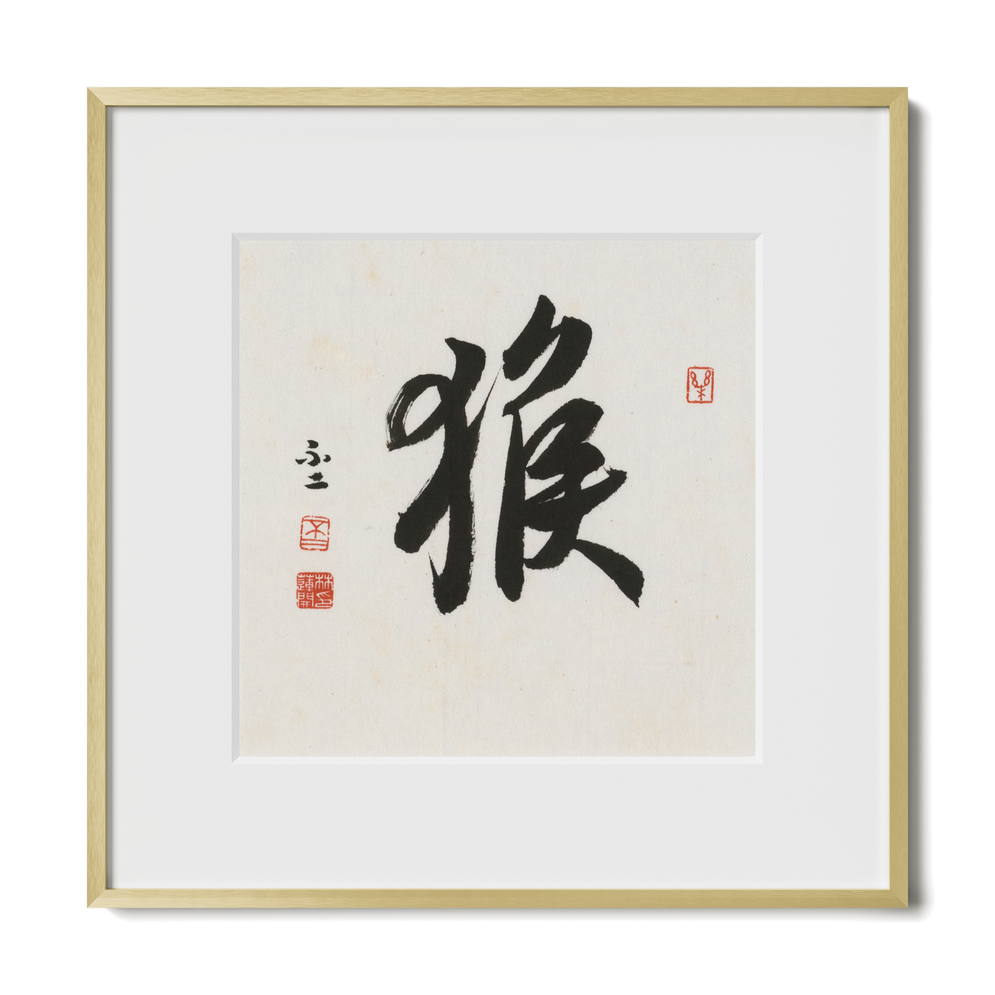 Thumbnail Label: 12X12" Gold Premium Metal | Gallery Source: Transparent