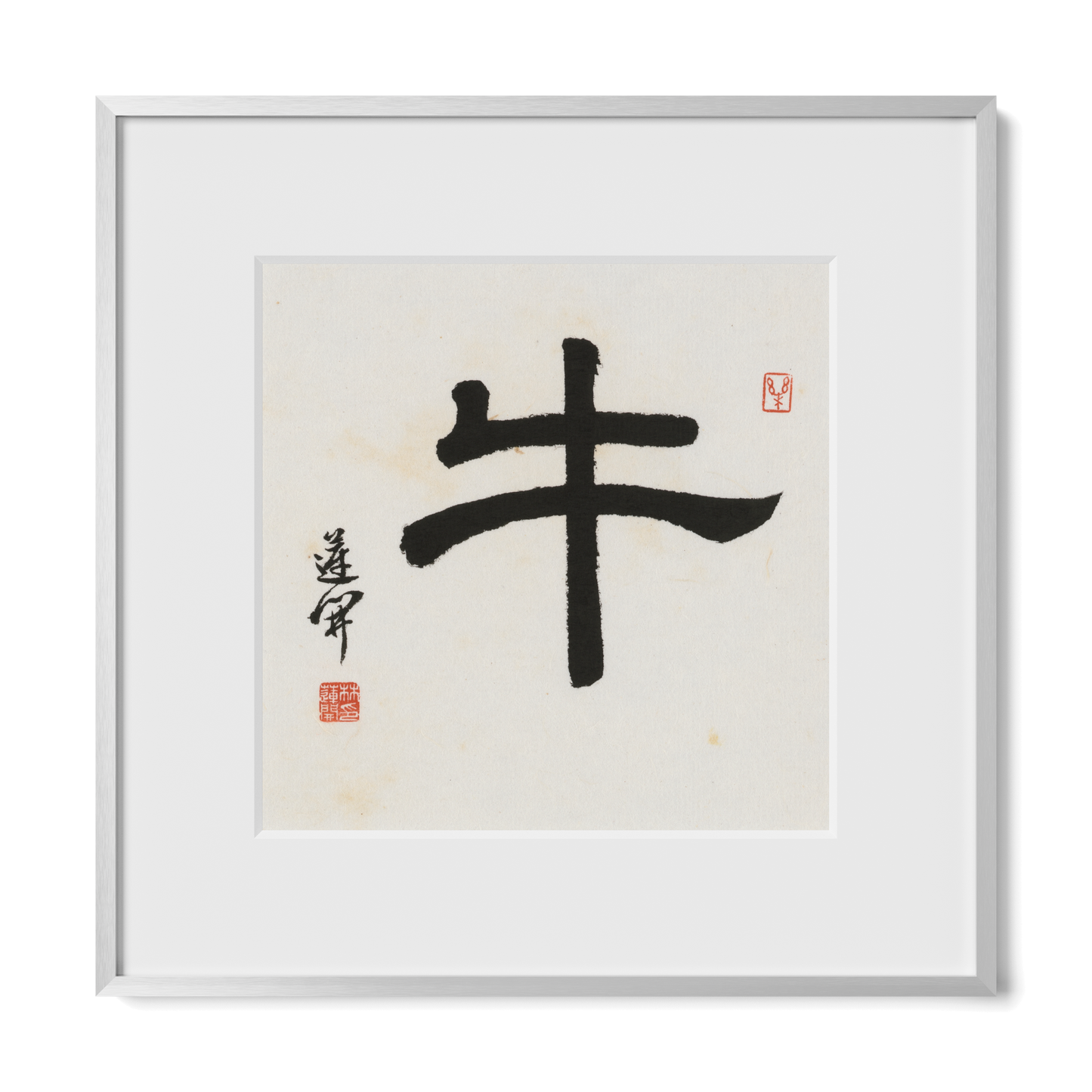 Thumbnail Label: 12X12" Silver Premium Metal | Gallery Source: Transparent