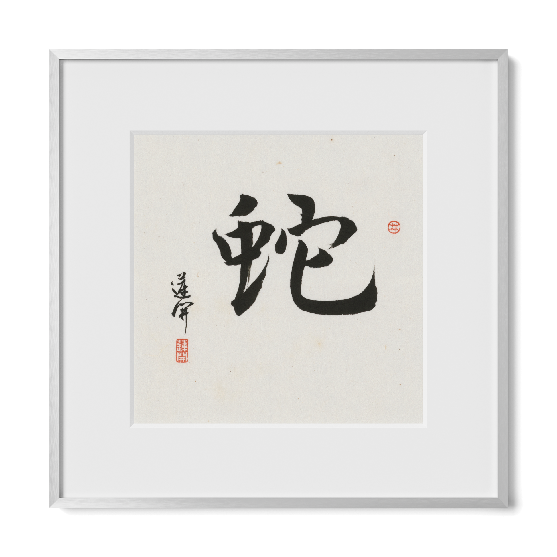 Thumbnail Label: 12X12" Silver Premium Metal | Gallery Source: Transparent