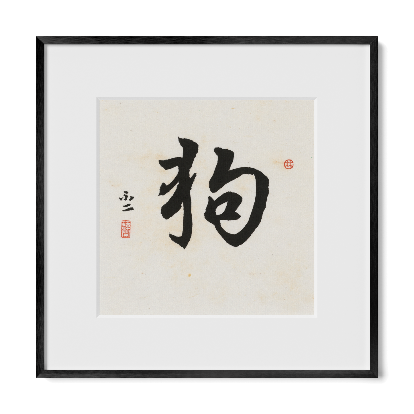 Thumbnail Label: 12X12" Black Premium Metal | Gallery Source: Transparent