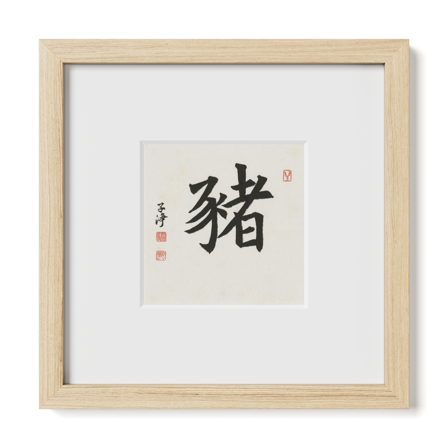 Thumbnail Label: 10X10" Natural Premium Oak | Gallery Source: Transparent