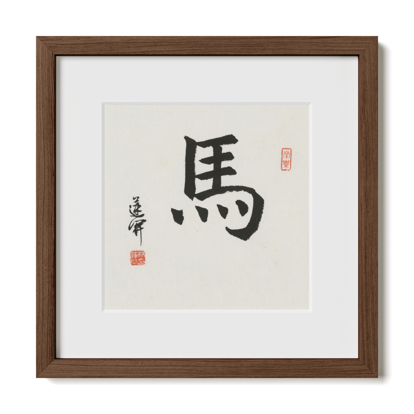 Thumbnail Label: 12X12" Walnut Premium Oak | Gallery Source: Transparent