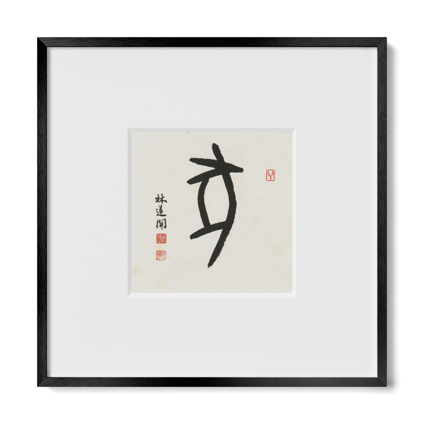 Thumbnail Label: 10X10" Black Premium Metal | Gallery Source: Transparent