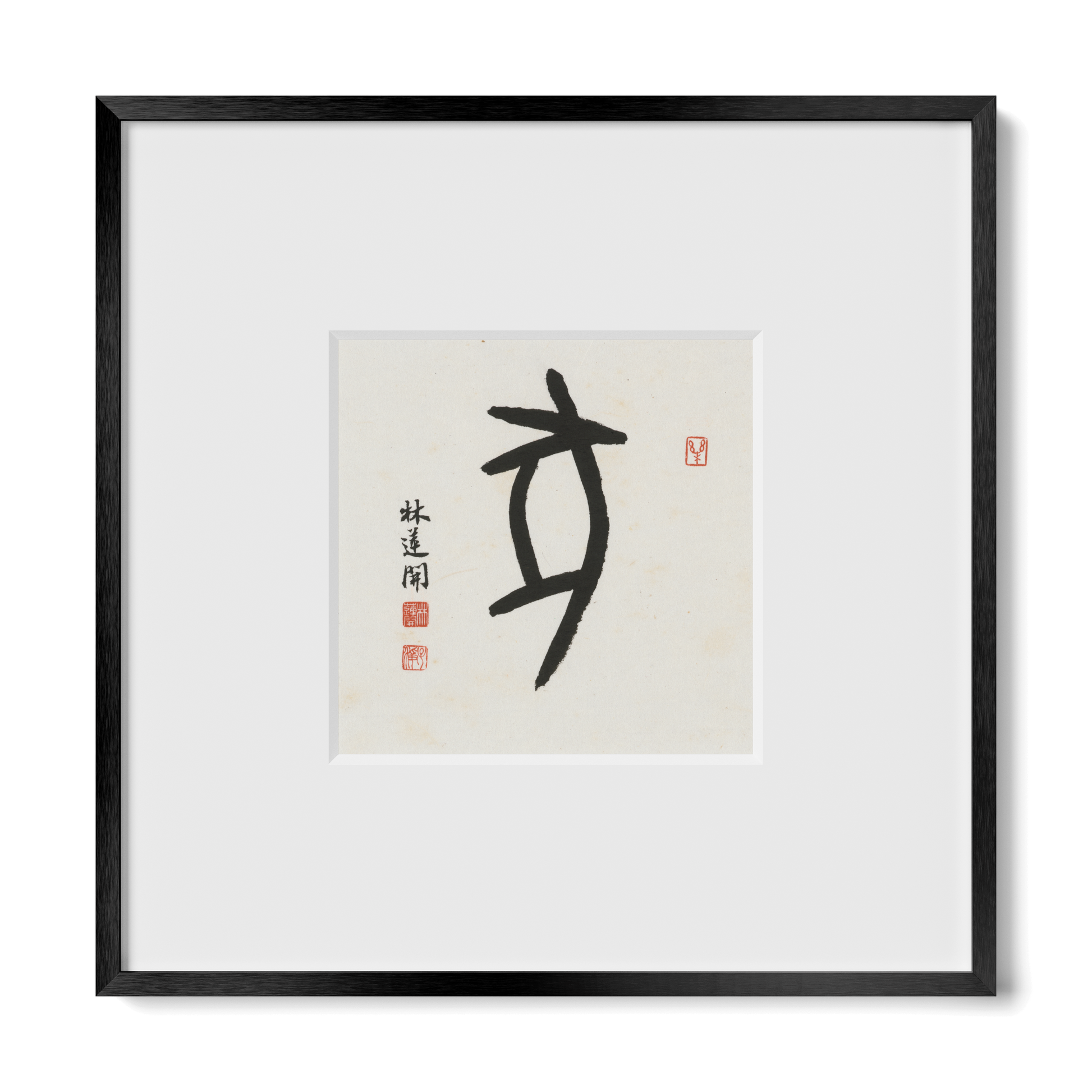 Thumbnail Label: 10X10" Black Premium Metal | Gallery Source: Transparent