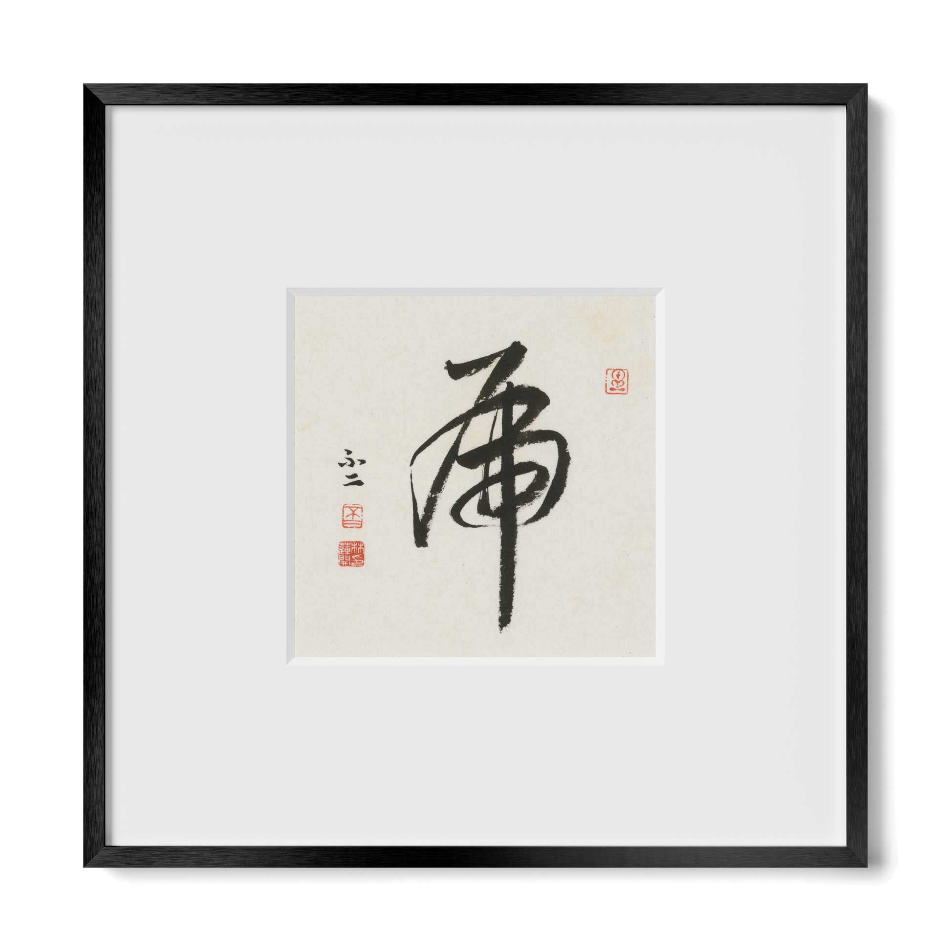 Thumbnail Label: 10X10" Black Premium Metal | Gallery Source: Transparent