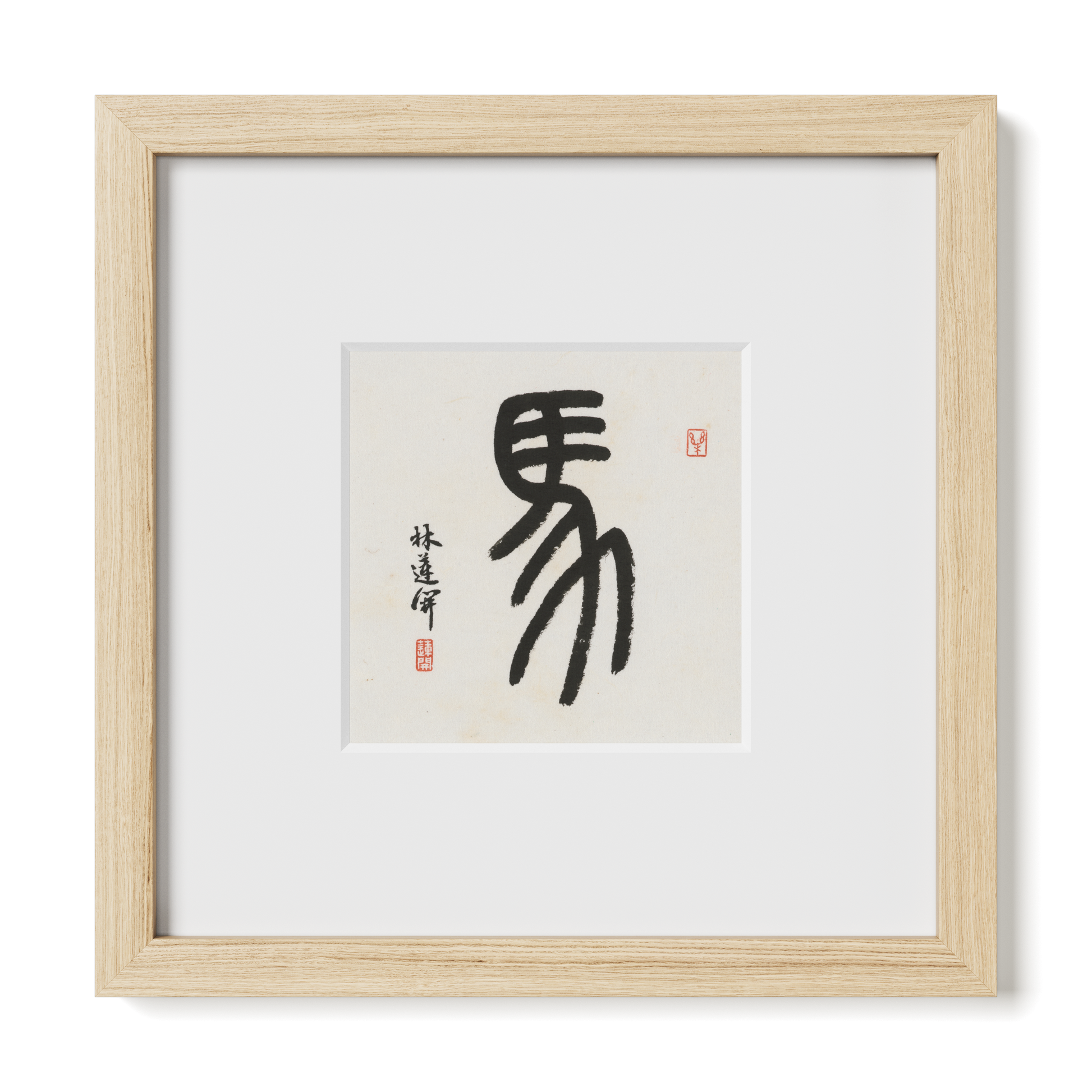 Thumbnail Label: 10X10" Natural Premium Oak | Gallery Source: Transparent