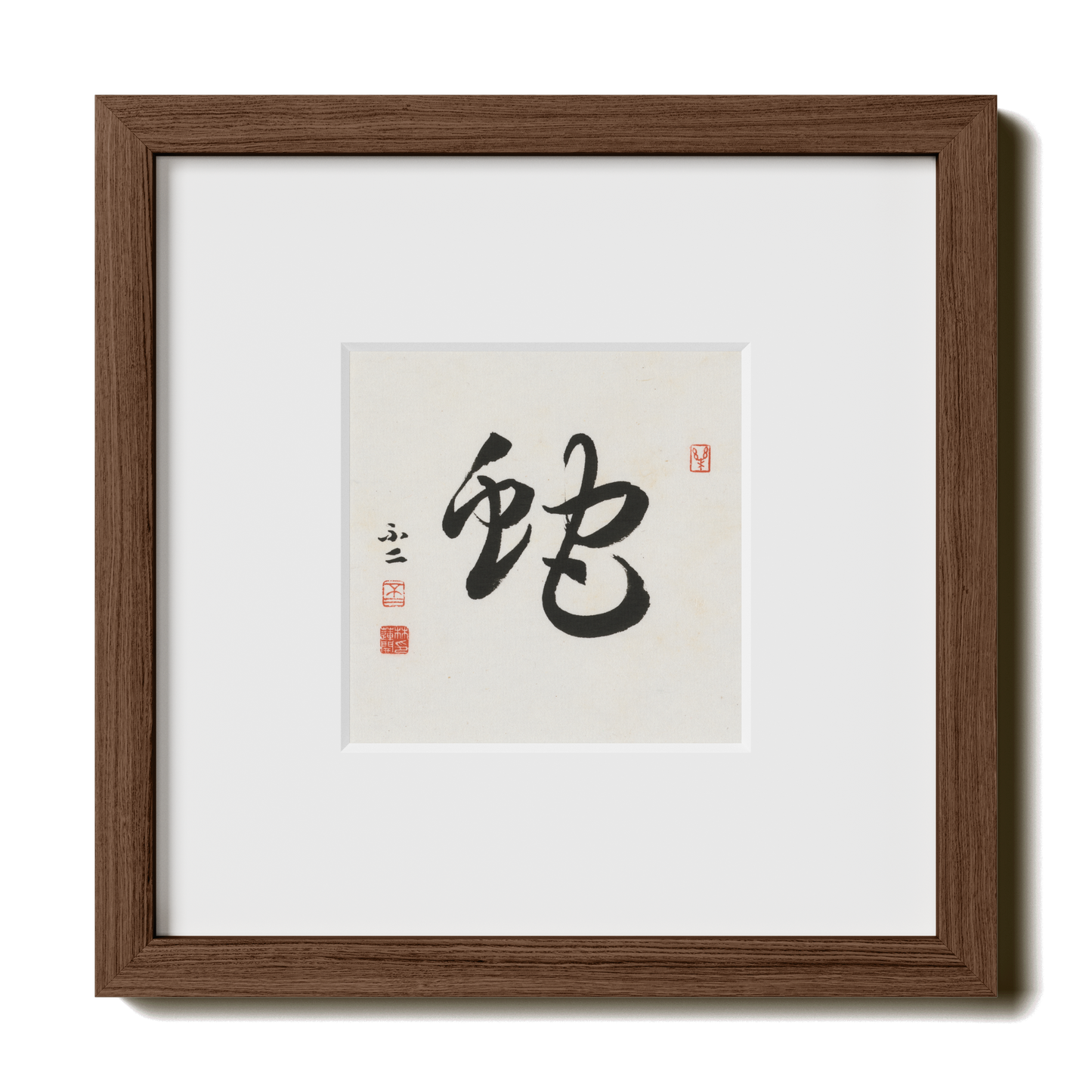 Thumbnail Label: 10X10" Walnut Premium Oak | Gallery Source: Transparent
