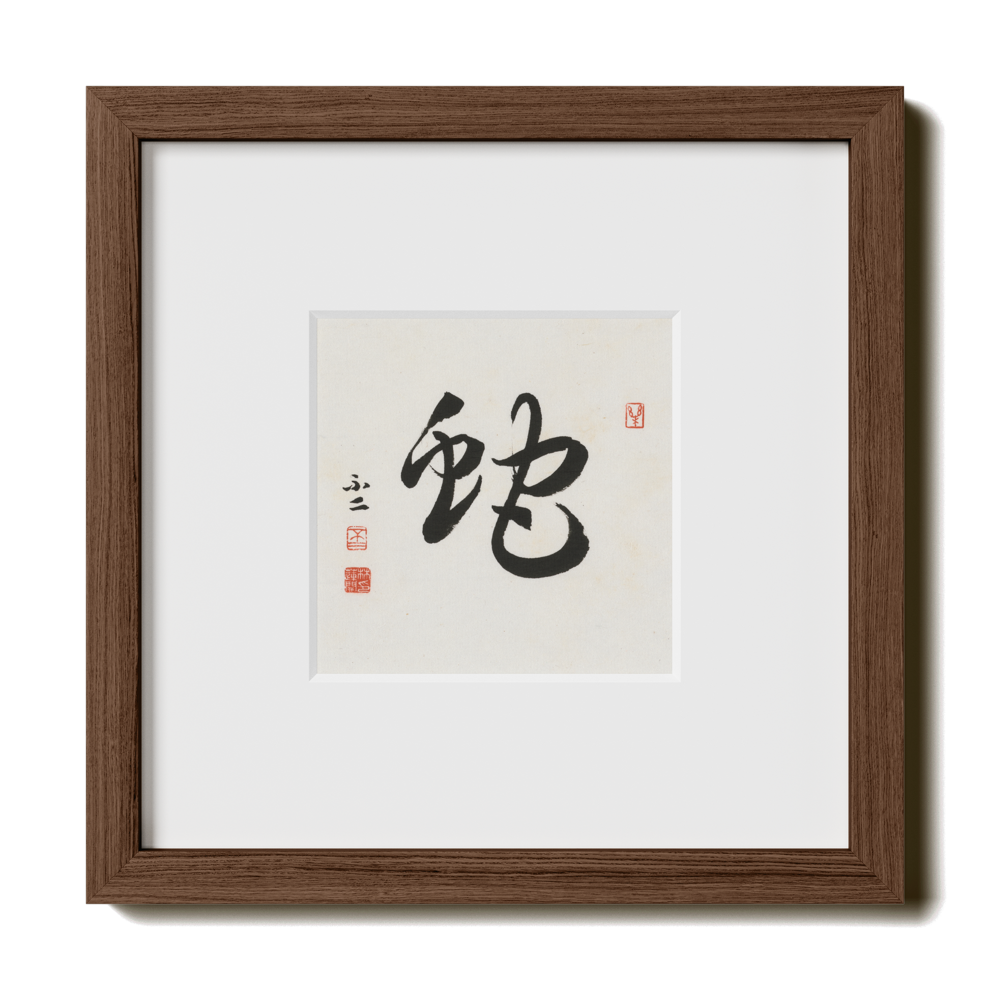 Thumbnail Label: 10X10" Walnut Premium Oak | Gallery Source: Transparent