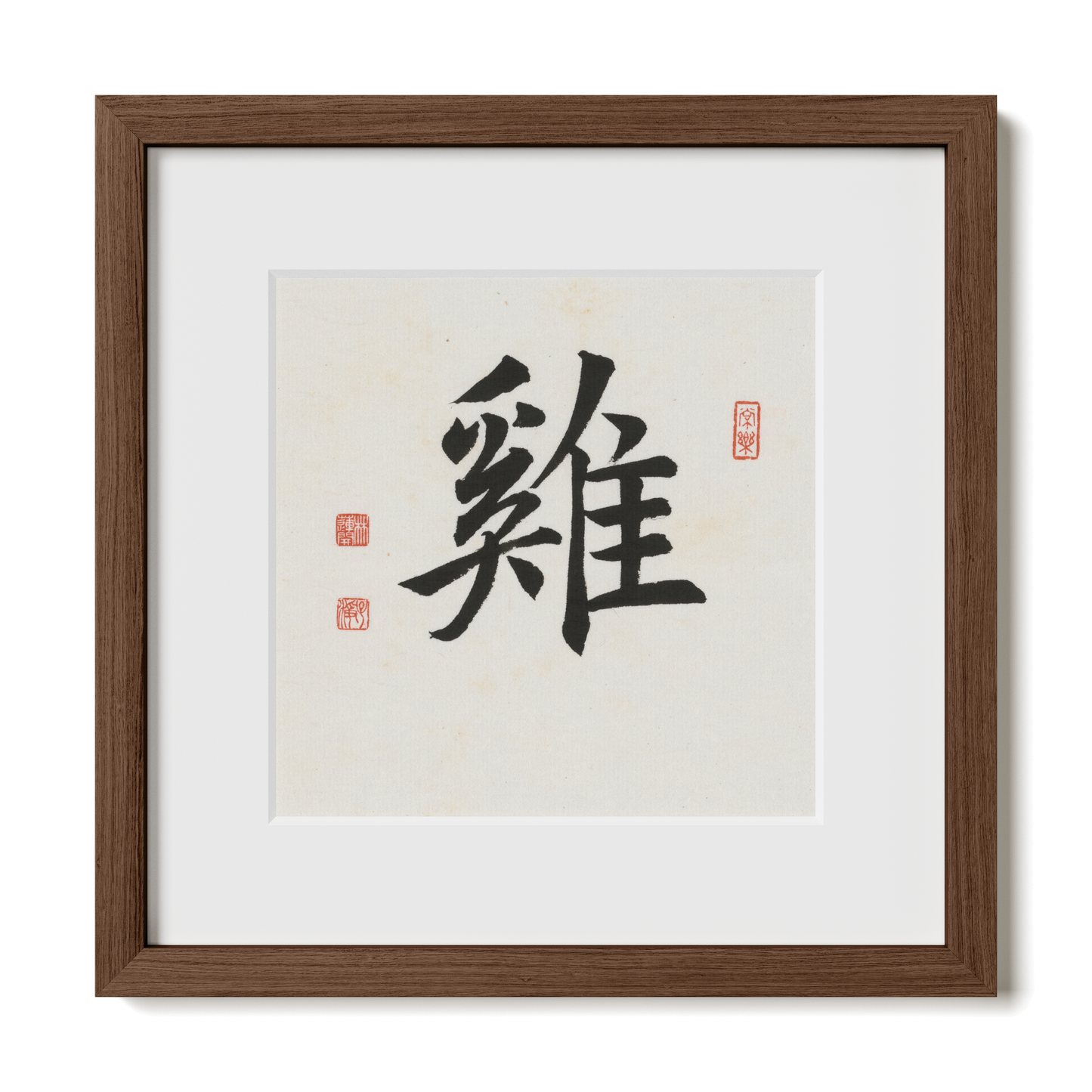 Thumbnail Label: 12X12" Walnut Premium Oak | Gallery Source: Transparent