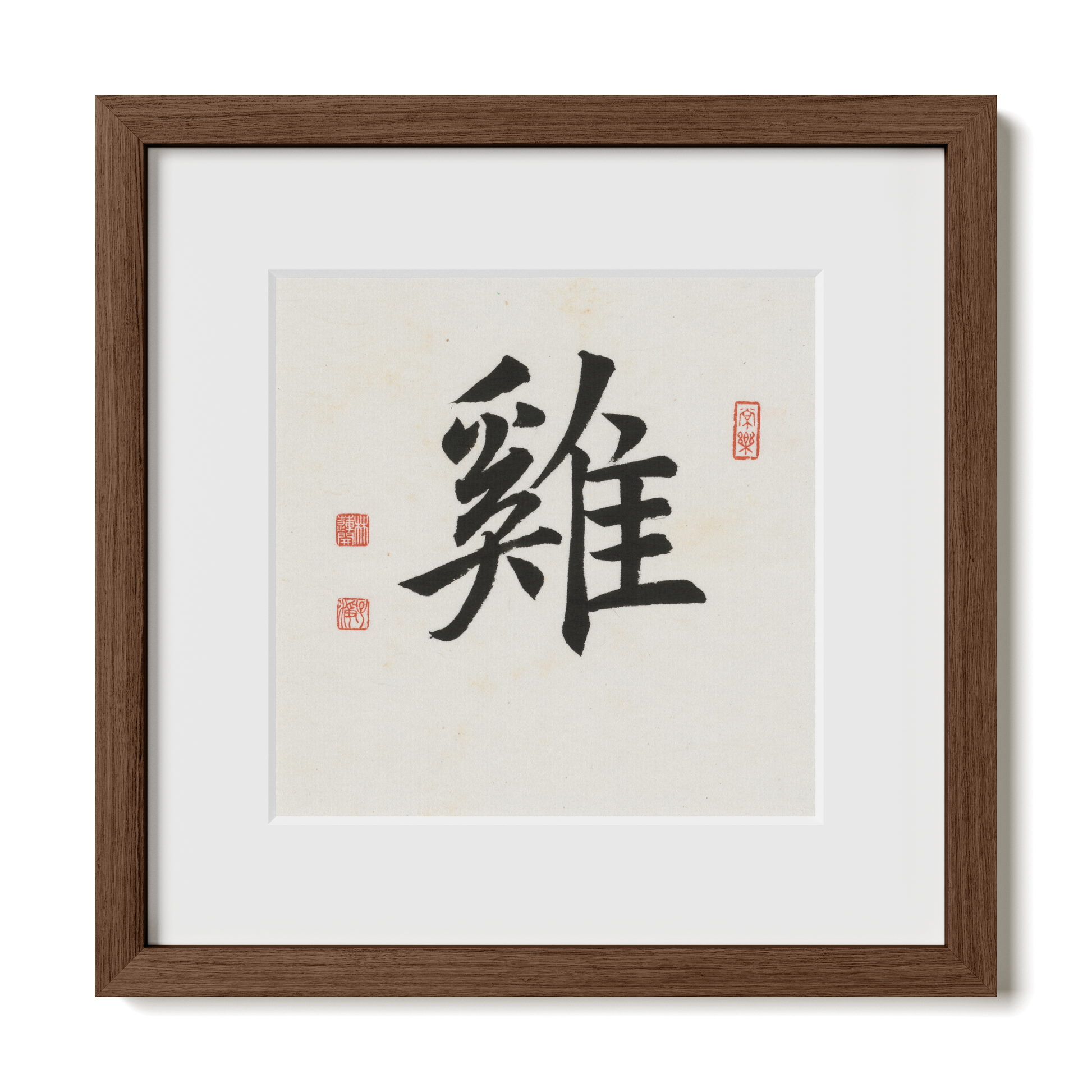 Thumbnail Label: 12X12" Walnut Premium Oak | Gallery Source: Transparent