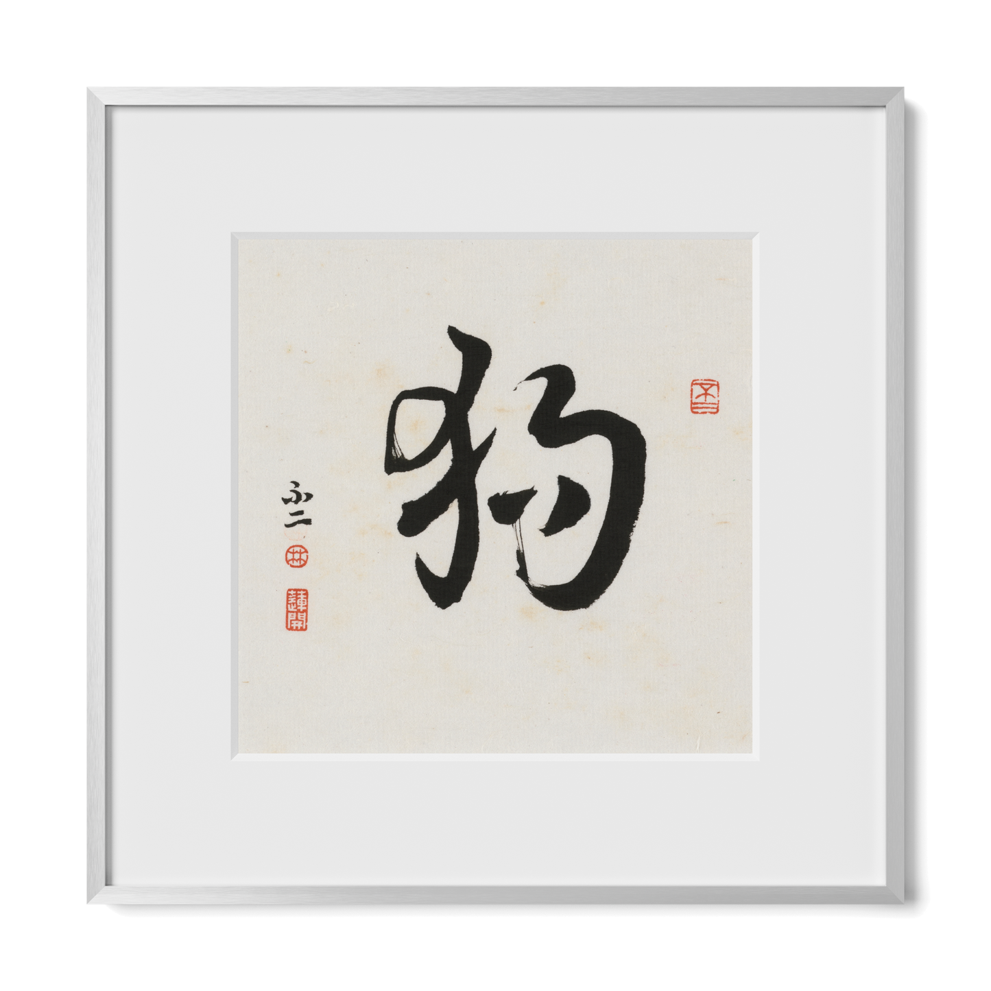 Thumbnail Label: 12X12" Silver Premium Metal | Gallery Source: Transparent