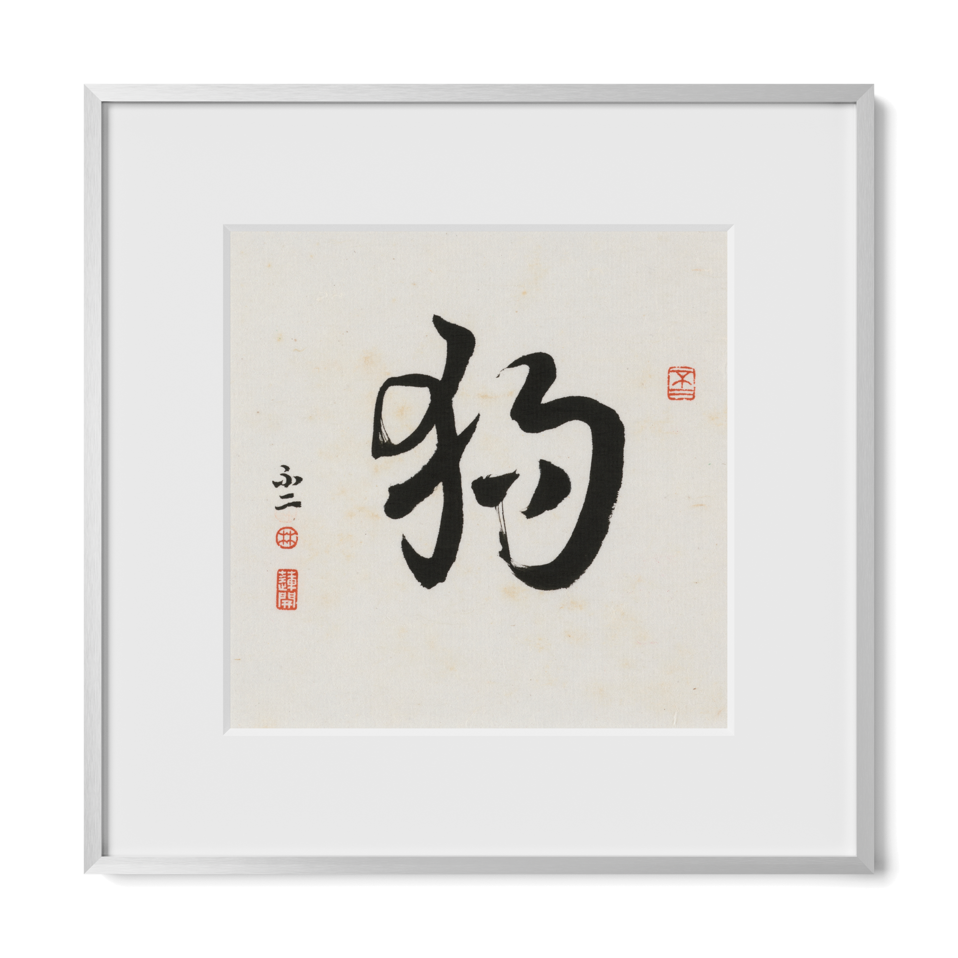 Thumbnail Label: 12X12" Silver Premium Metal | Gallery Source: Transparent