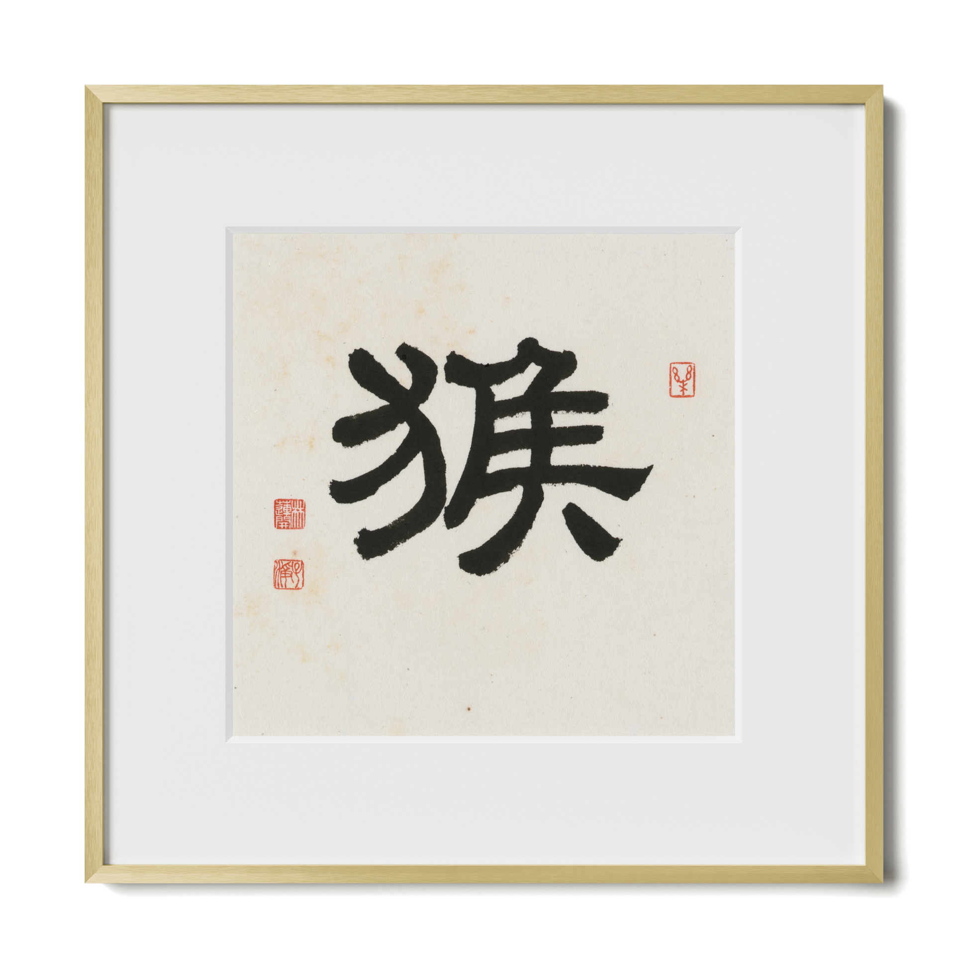 Thumbnail Label: 12X12" Gold Premium Metal | Gallery Source: Transparent