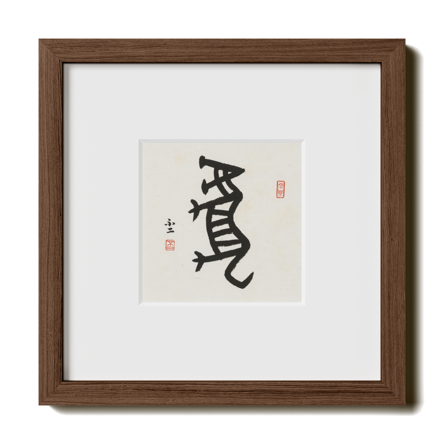 Thumbnail Label: 10X10" Walnut Premium Oak | Gallery Source: Transparent
