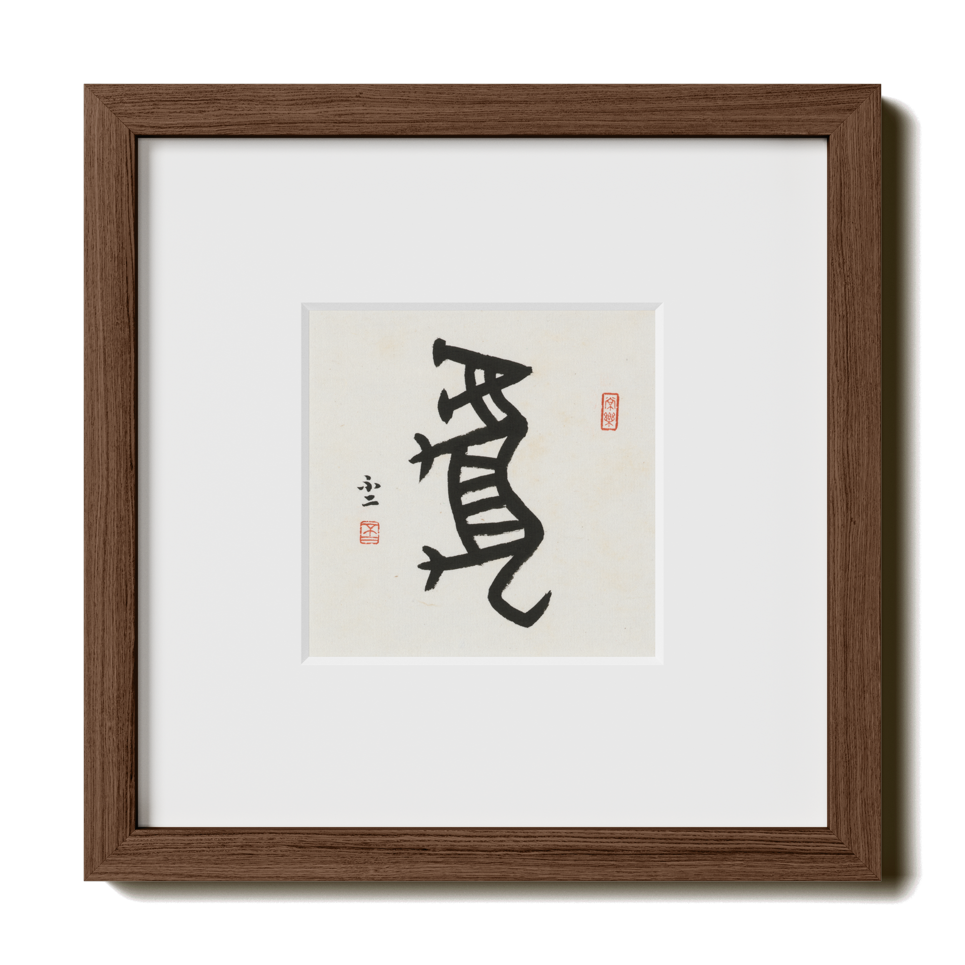Thumbnail Label: 10X10" Walnut Premium Oak | Gallery Source: Transparent