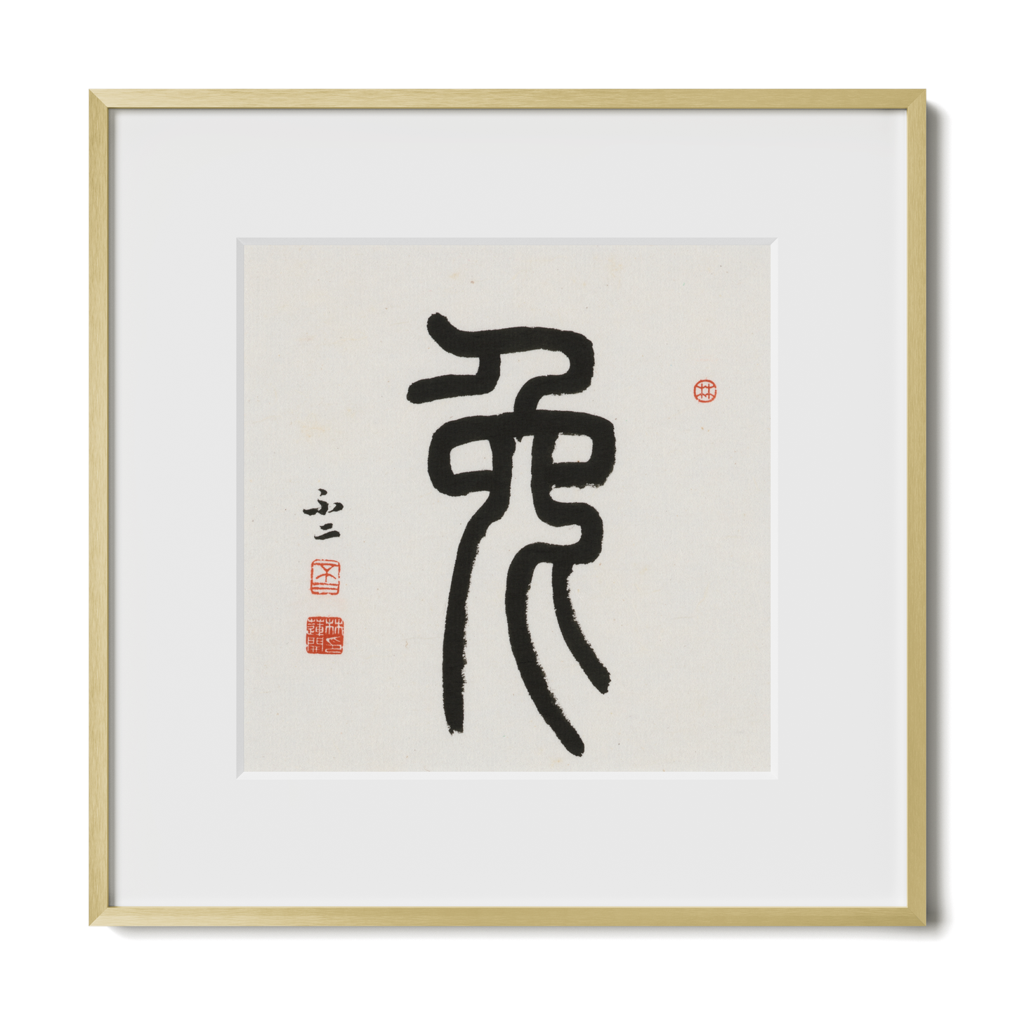 Thumbnail Label: 12X12" Gold Premium Metal | Gallery Source: Transparent