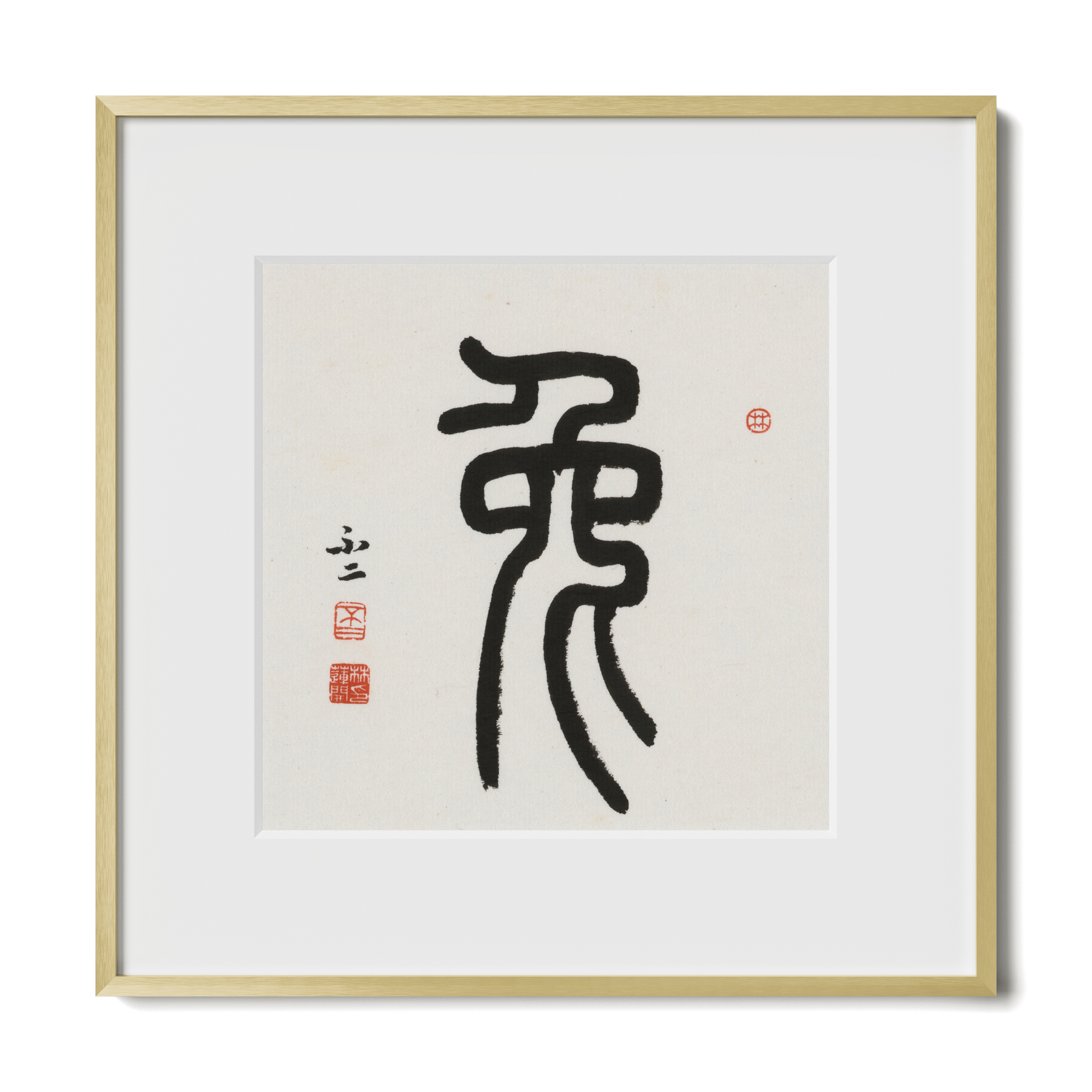Thumbnail Label: 12X12" Gold Premium Metal | Gallery Source: Transparent