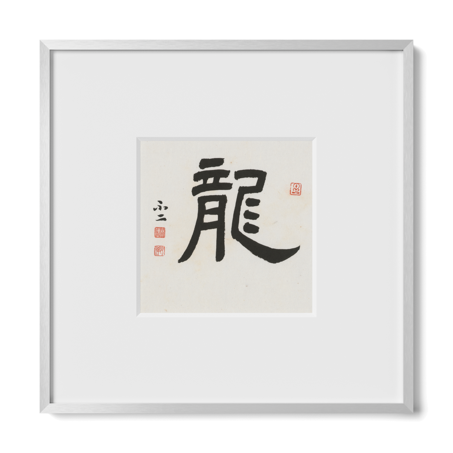 Thumbnail Label: 10X10" Silver Premium Metal | Gallery Source: Transparent