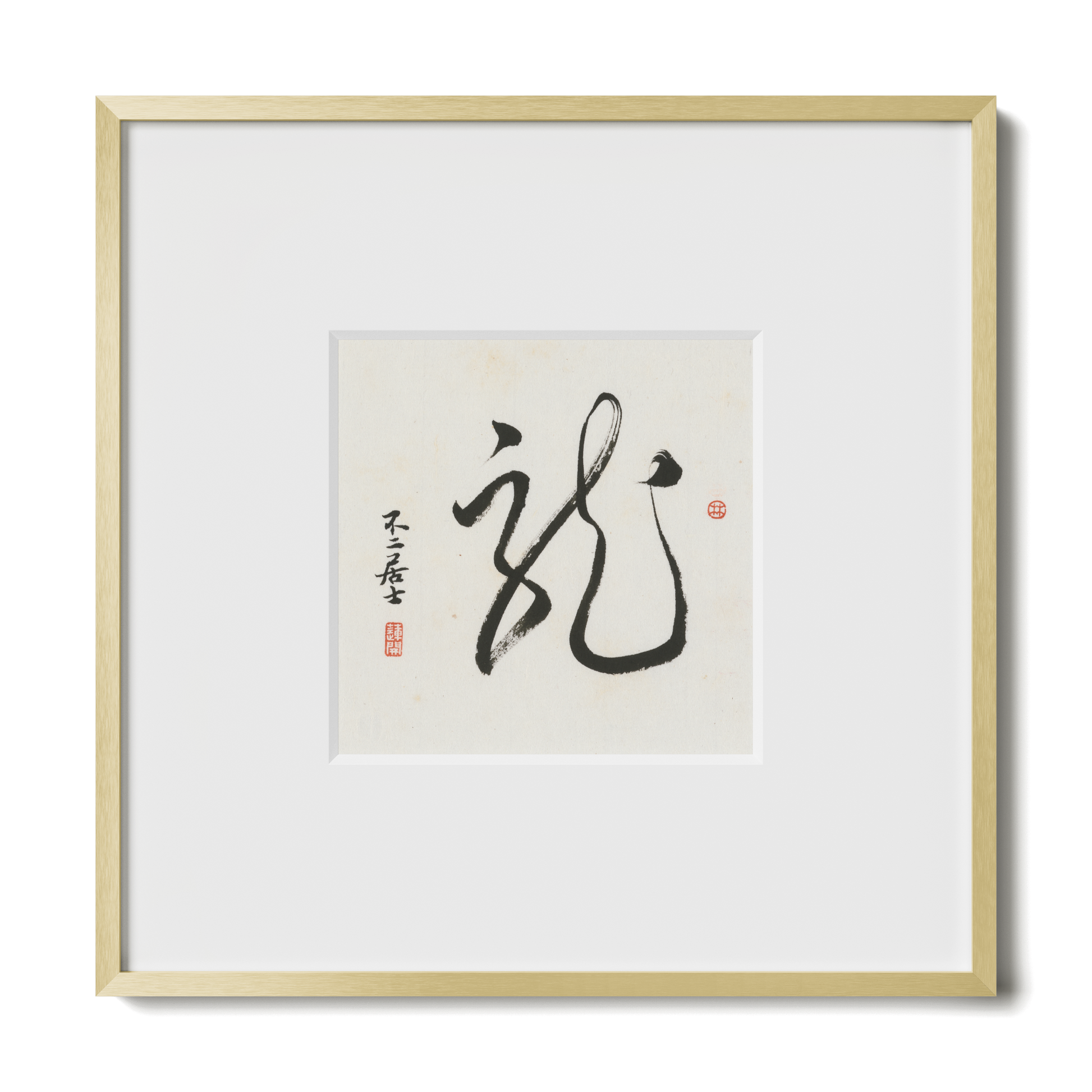 Thumbnail Label: 10X10" Gold Premium Metal | Gallery Source: Transparent