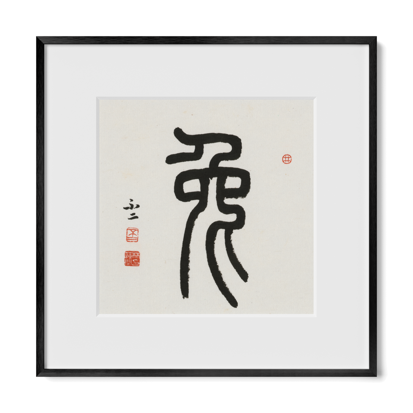 Thumbnail Label: 12X12" Black Premium Metal | Gallery Source: Transparent