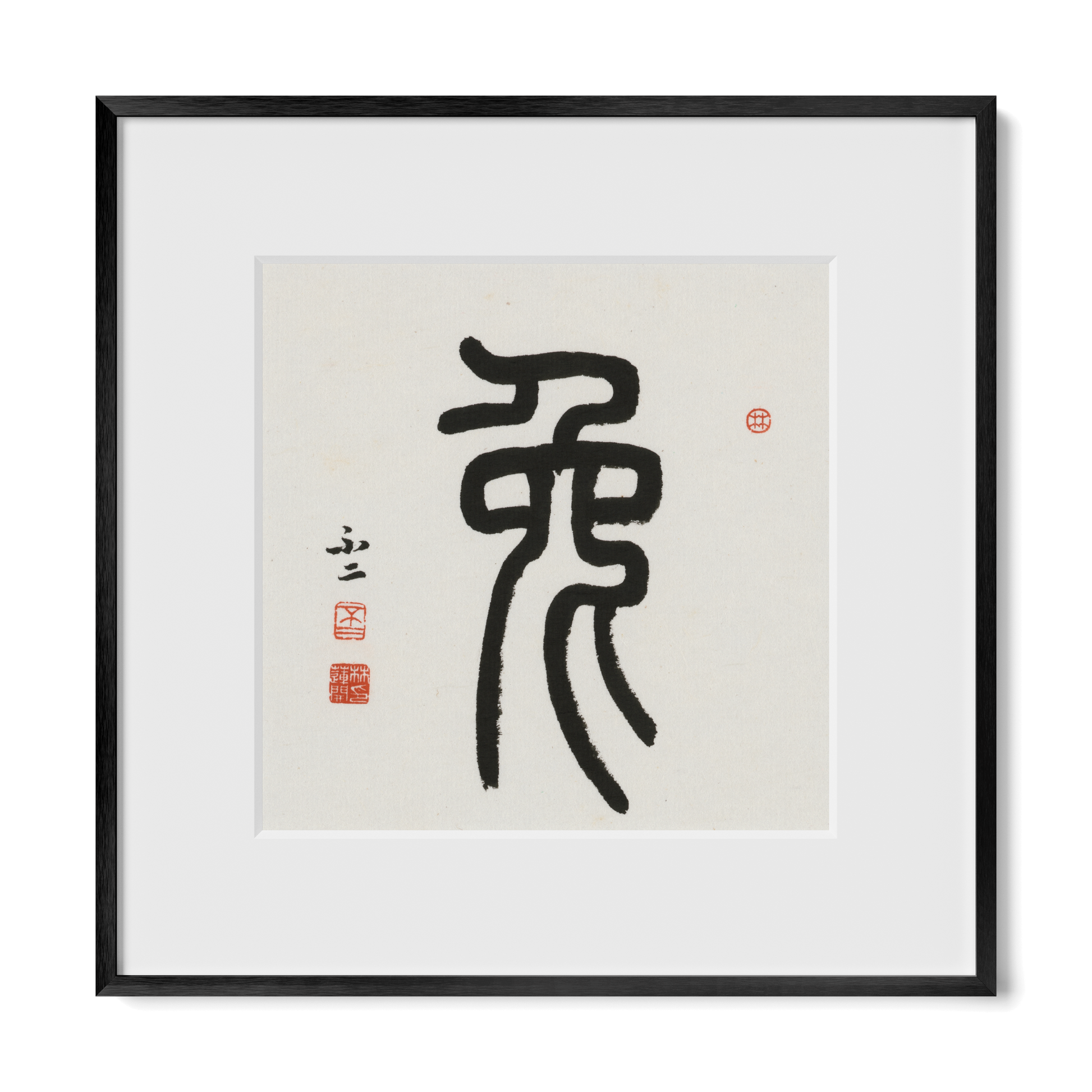 Thumbnail Label: 12X12" Black Premium Metal | Gallery Source: Transparent