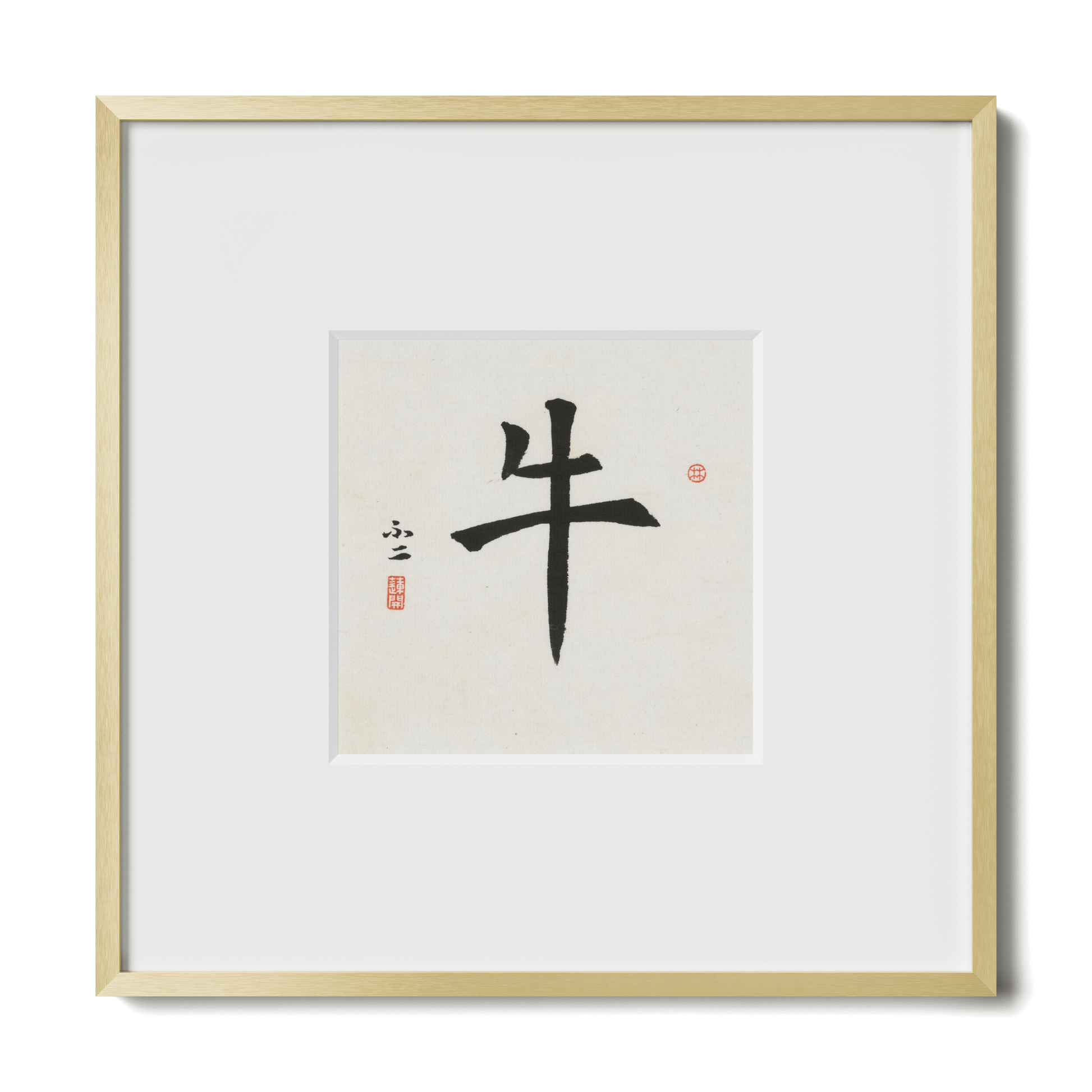 Thumbnail Label: 10X10" Gold Premium Metal | Gallery Source: Transparent