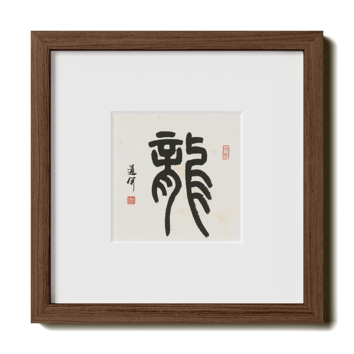 Thumbnail Label: 10X10" Walnut Premium Oak | Gallery Source: Transparent