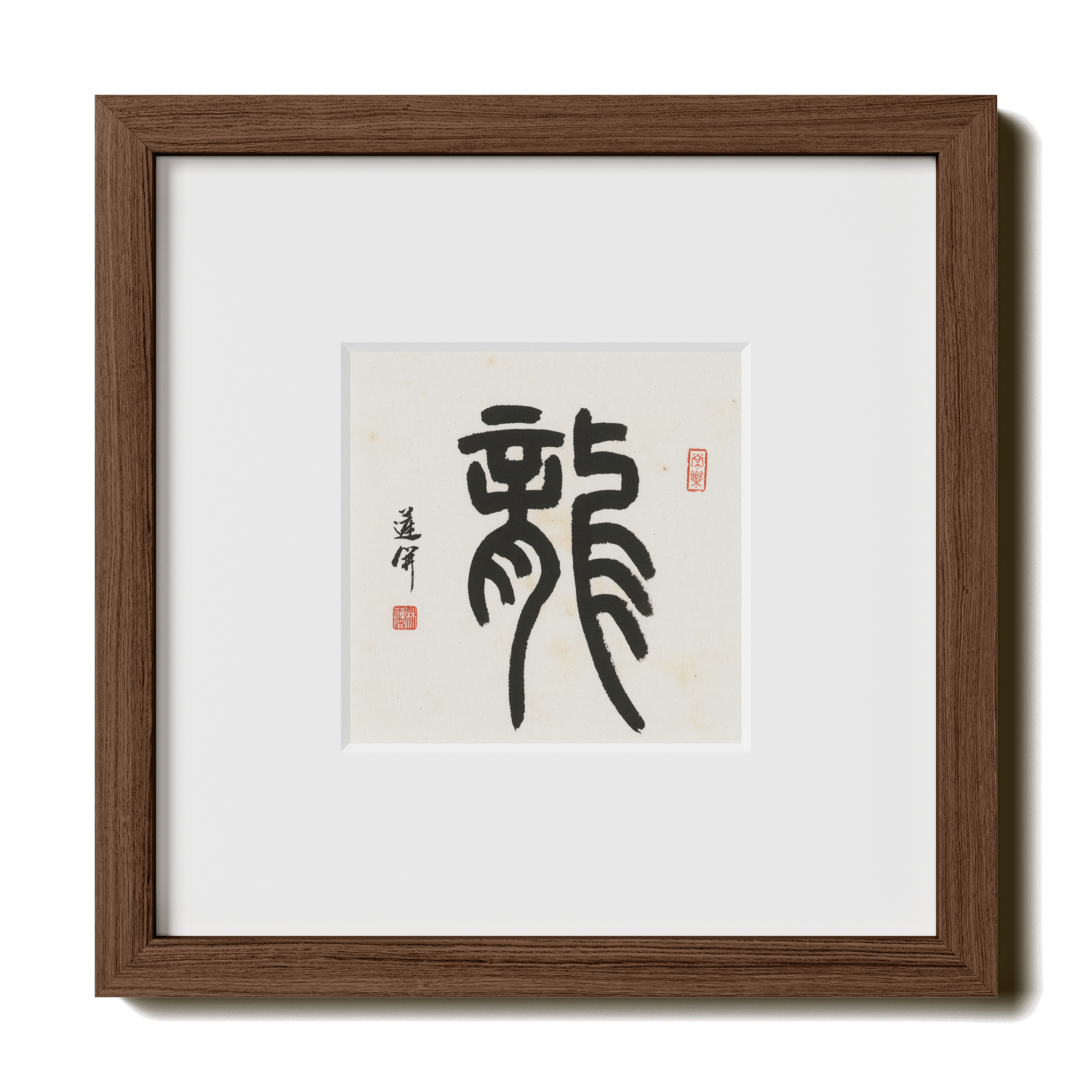 Thumbnail Label: 10X10" Walnut Premium Oak | Gallery Source: Transparent