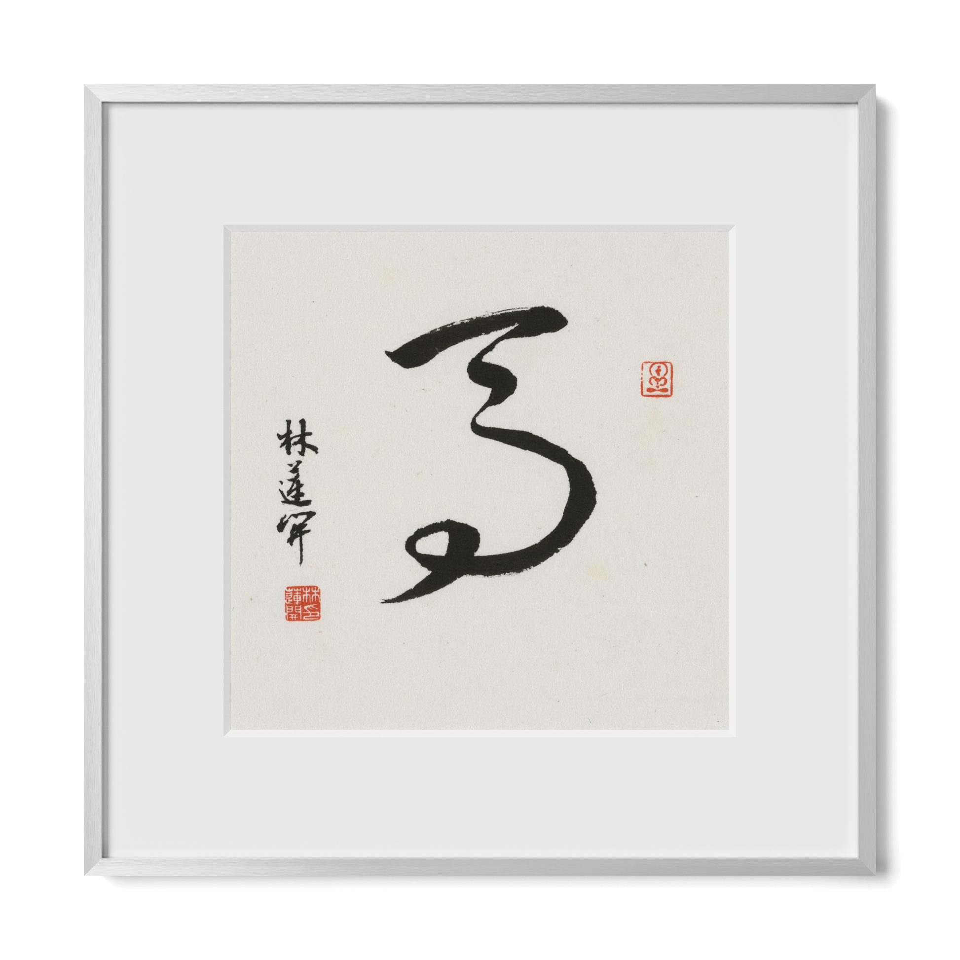 Thumbnail Label: 12X12" Silver Premium Metal | Gallery Source: Transparent