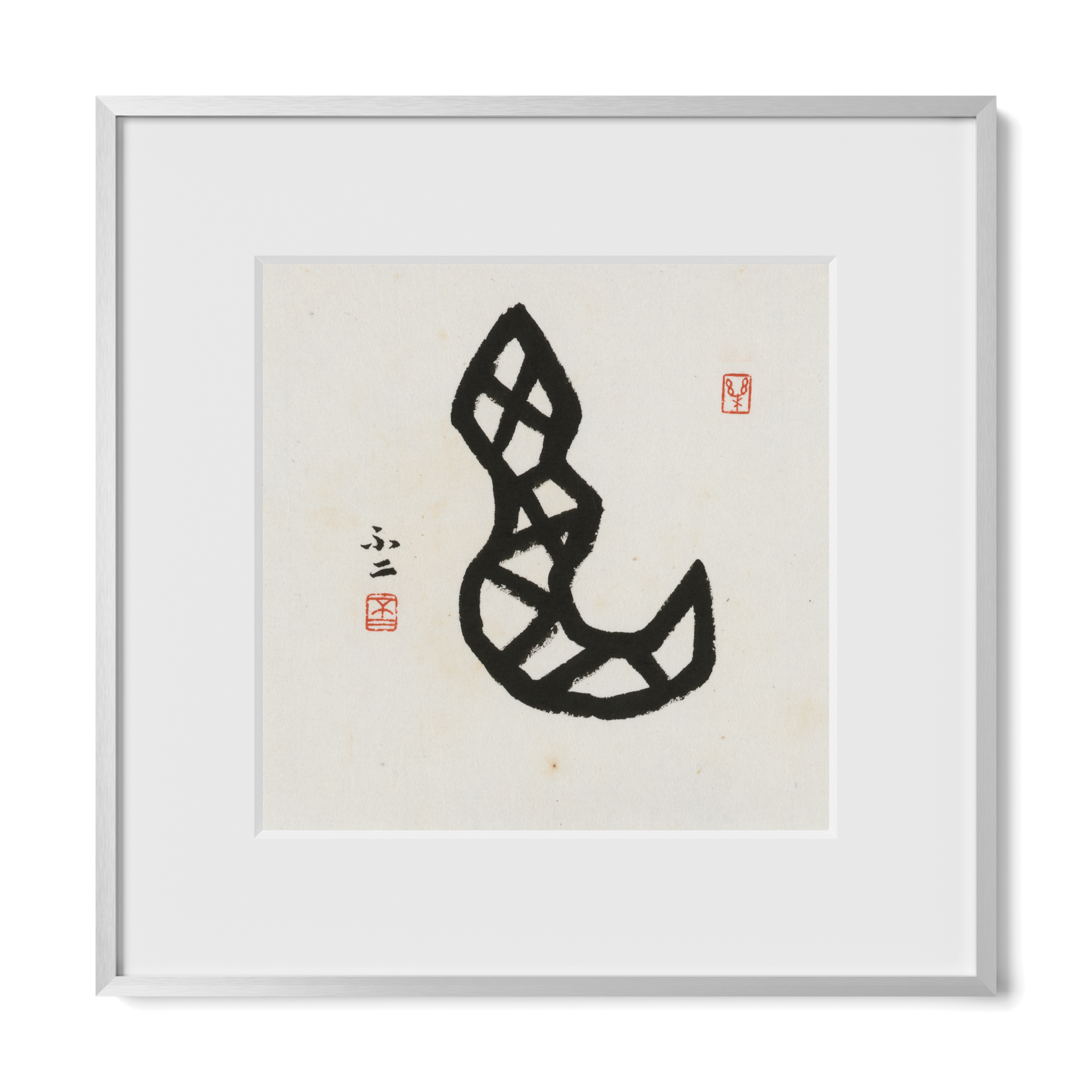 Thumbnail Label: 12X12" Silver Premium Metal | Gallery Source: Transparent