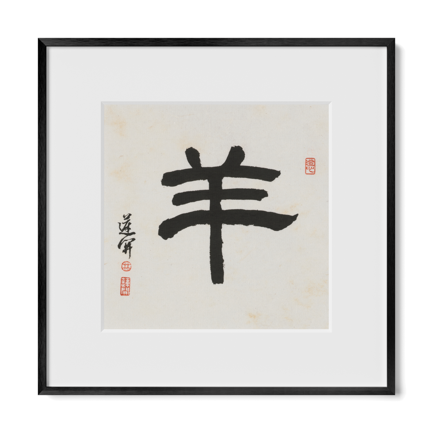Thumbnail Label: 12X12" Black Premium Metal | Gallery Source: Transparent