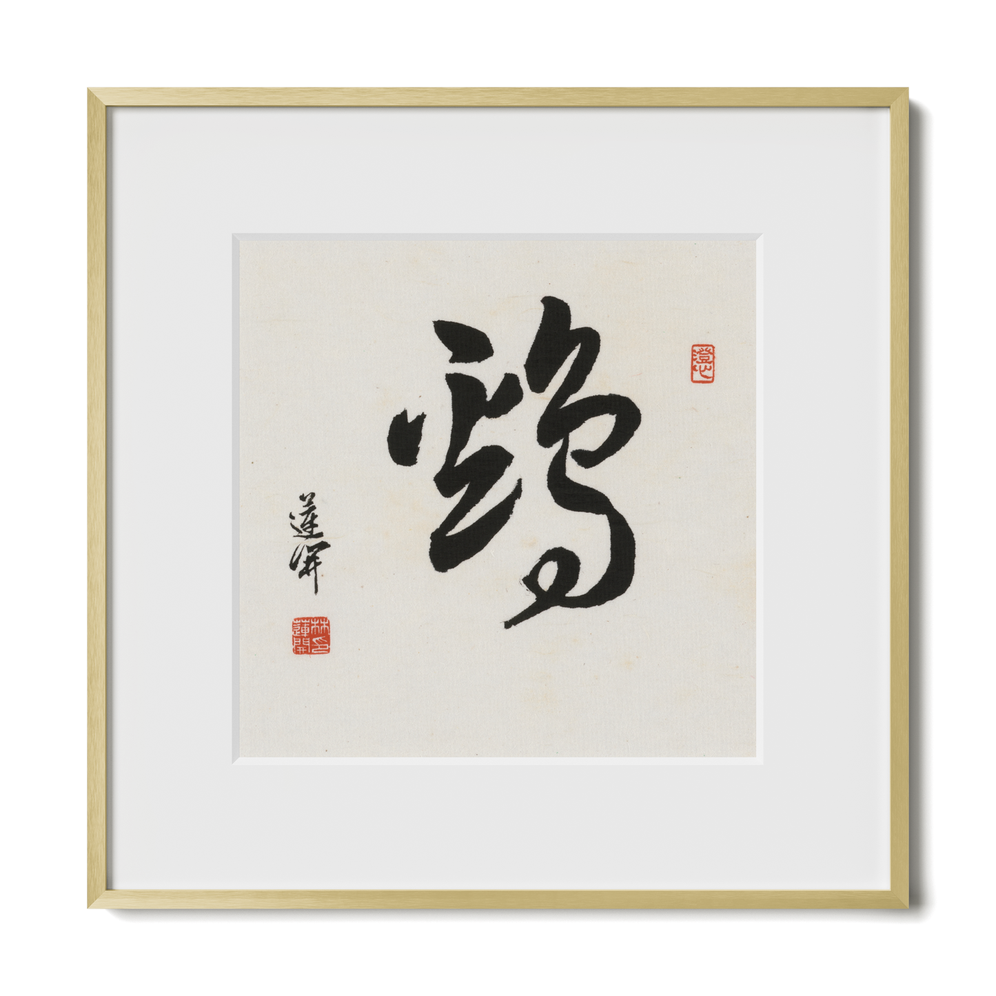 Thumbnail Label: 12X12" Gold Premium Metal | Gallery Source: Transparent