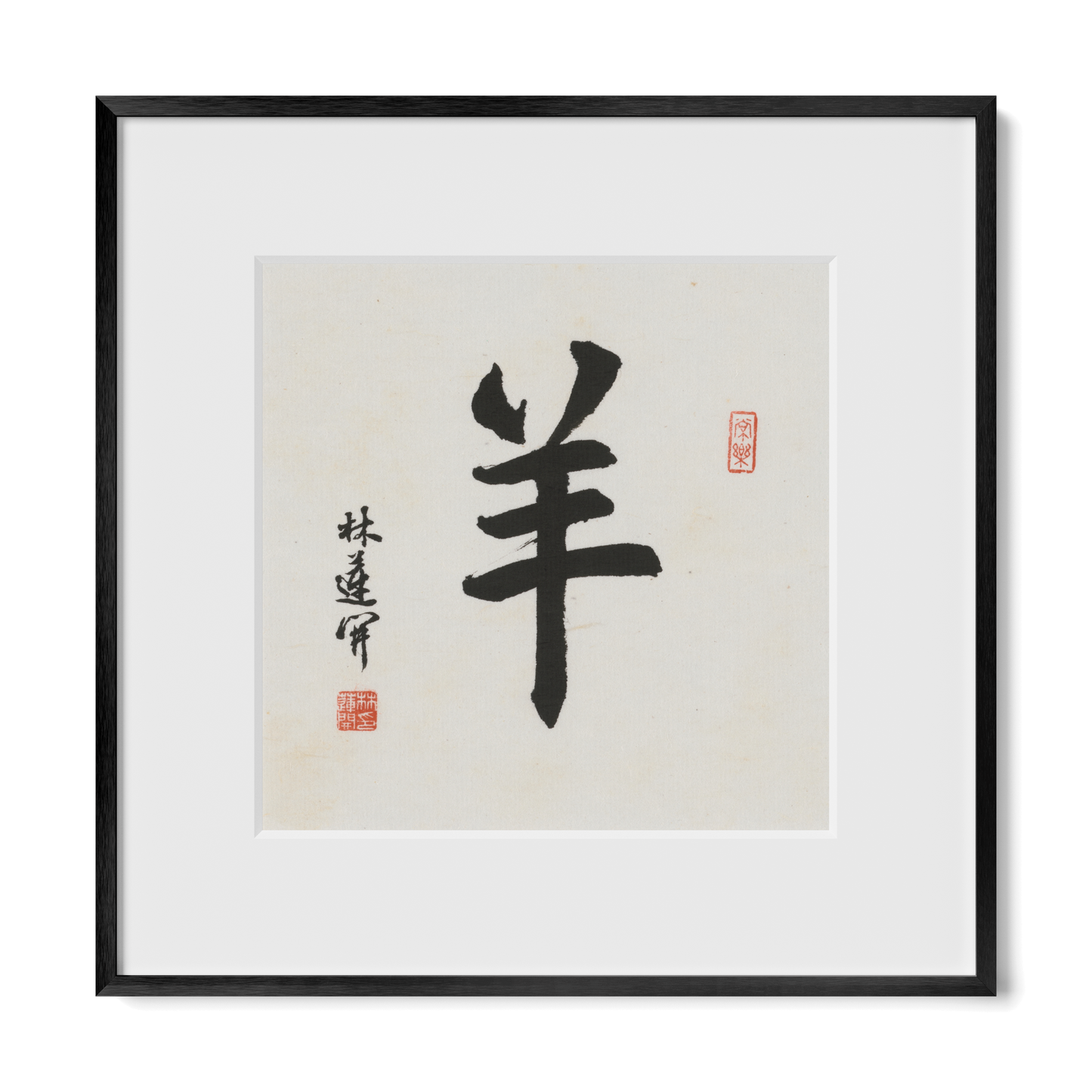 Thumbnail Label: 12X12" Black Premium Metal | Gallery Source: Transparent