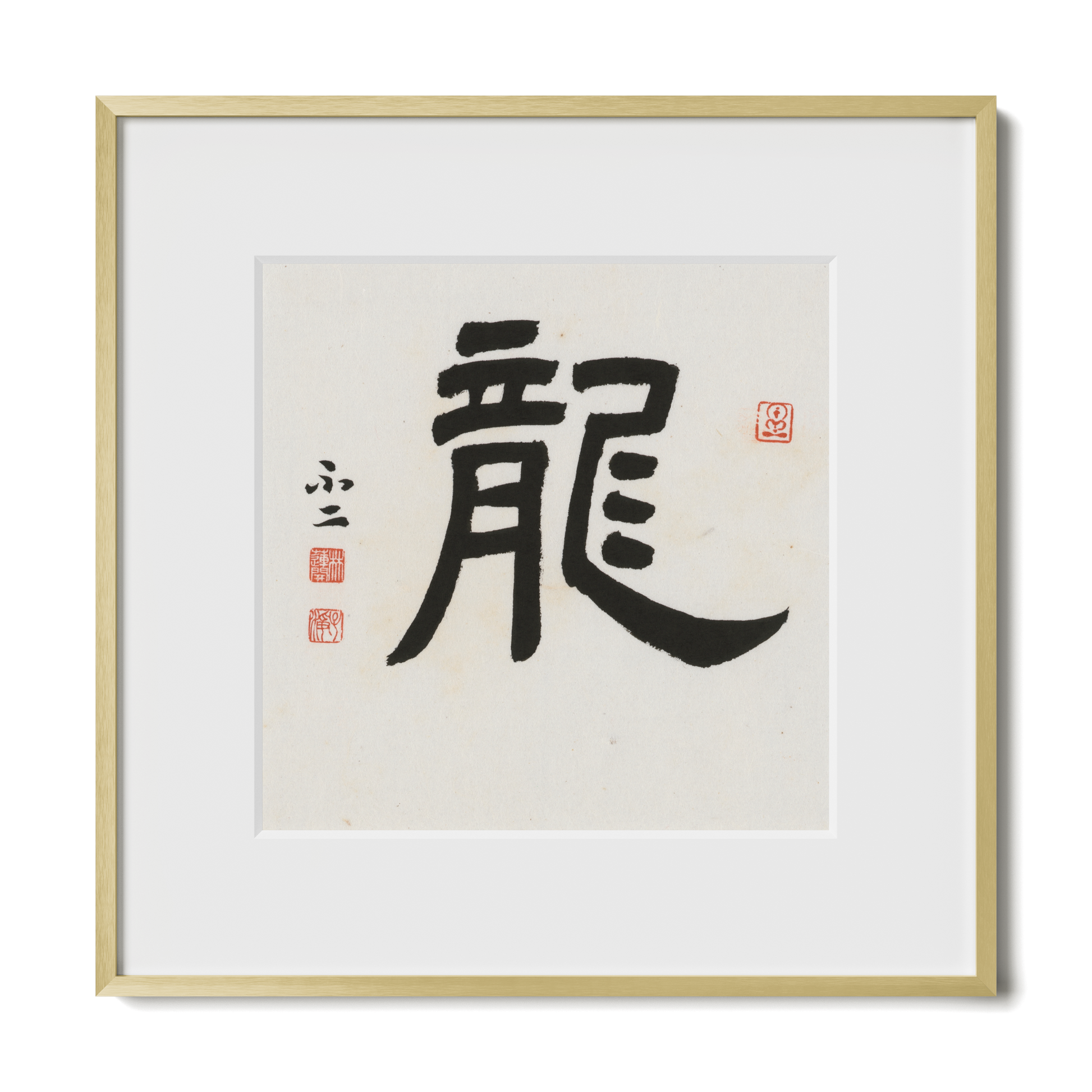 Thumbnail Label: 12X12" Gold Premium Metal | Gallery Source: Transparent