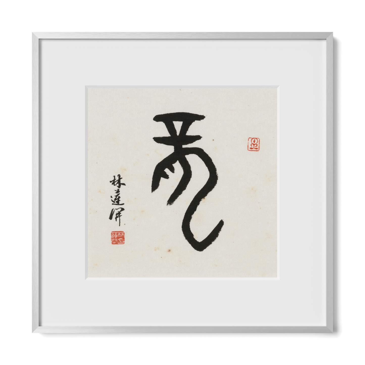 Thumbnail Label: 12X12" Silver Premium Metal | Gallery Source: Transparent