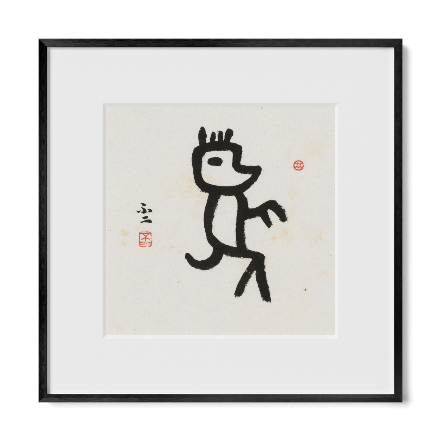 Thumbnail Label: 12X12" Black Premium Metal | Gallery Source: Transparent
