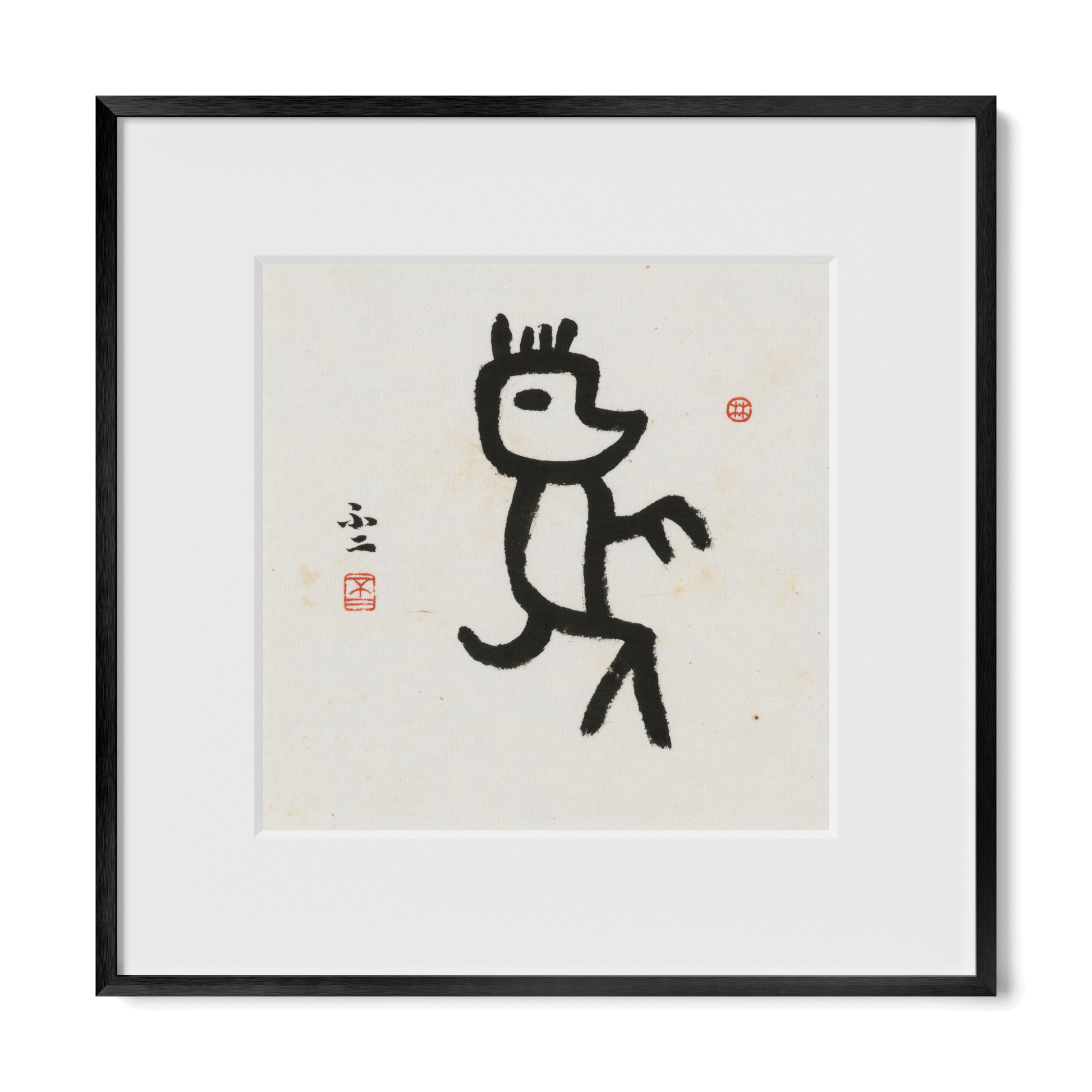 Thumbnail Label: 12X12" Black Premium Metal | Gallery Source: Transparent