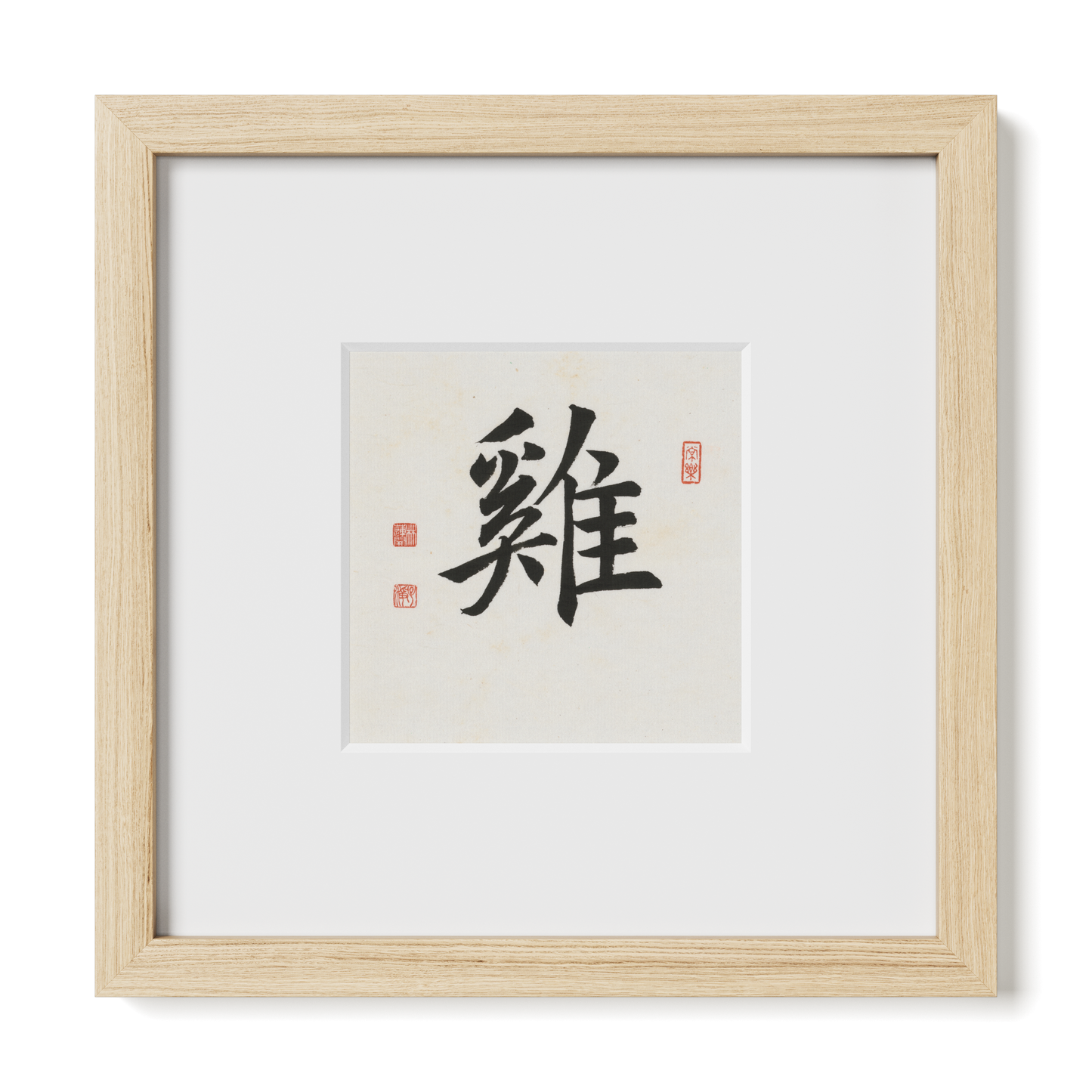 Thumbnail Label: 10X10" Natural Premium Oak | Gallery Source: Transparent