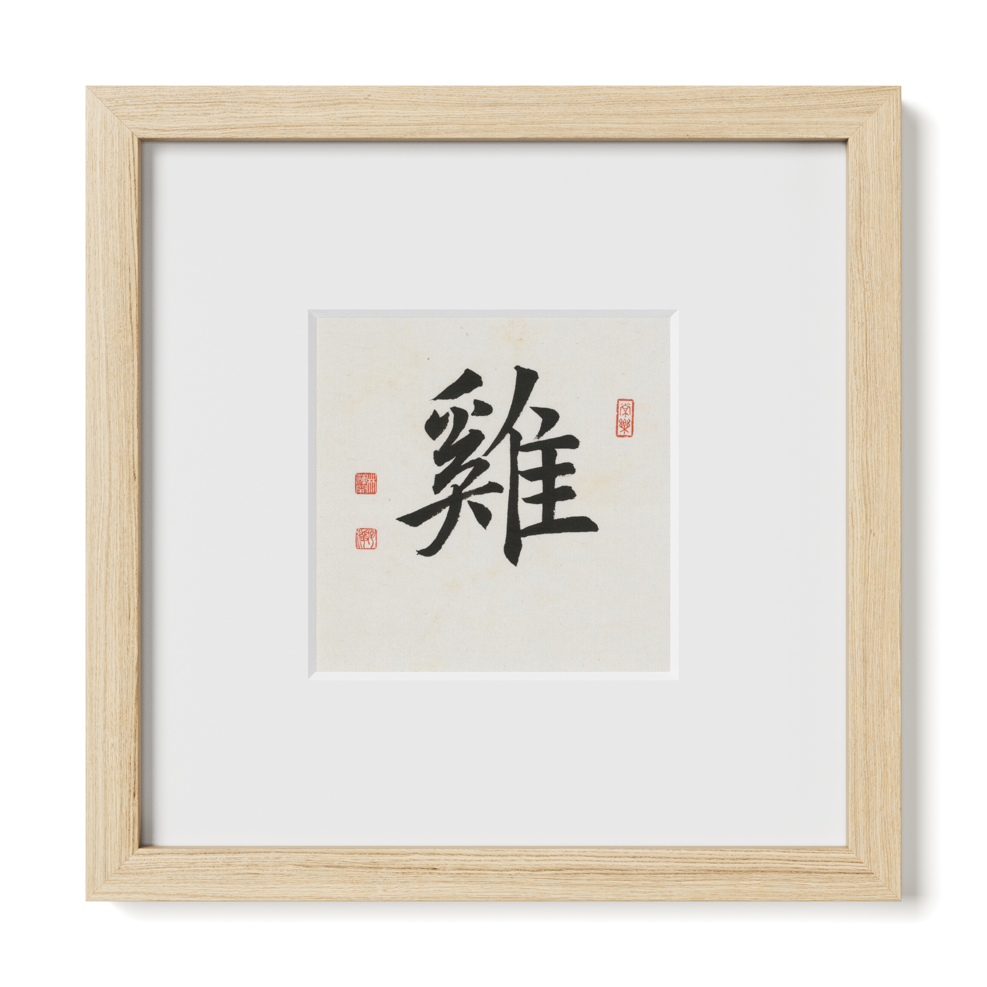 Thumbnail Label: 10X10" Natural Premium Oak | Gallery Source: Transparent