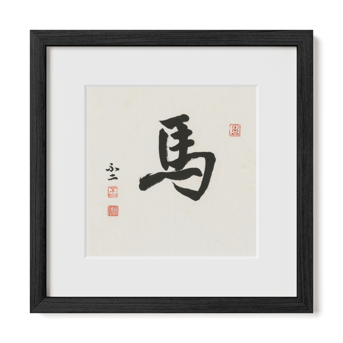 Thumbnail Label: 12X12" Black Premium Oak | Gallery Source: Transparent