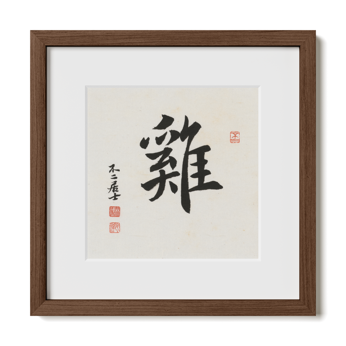 Thumbnail Label: 12X12" Walnut Premium Oak | Gallery Source: Transparent