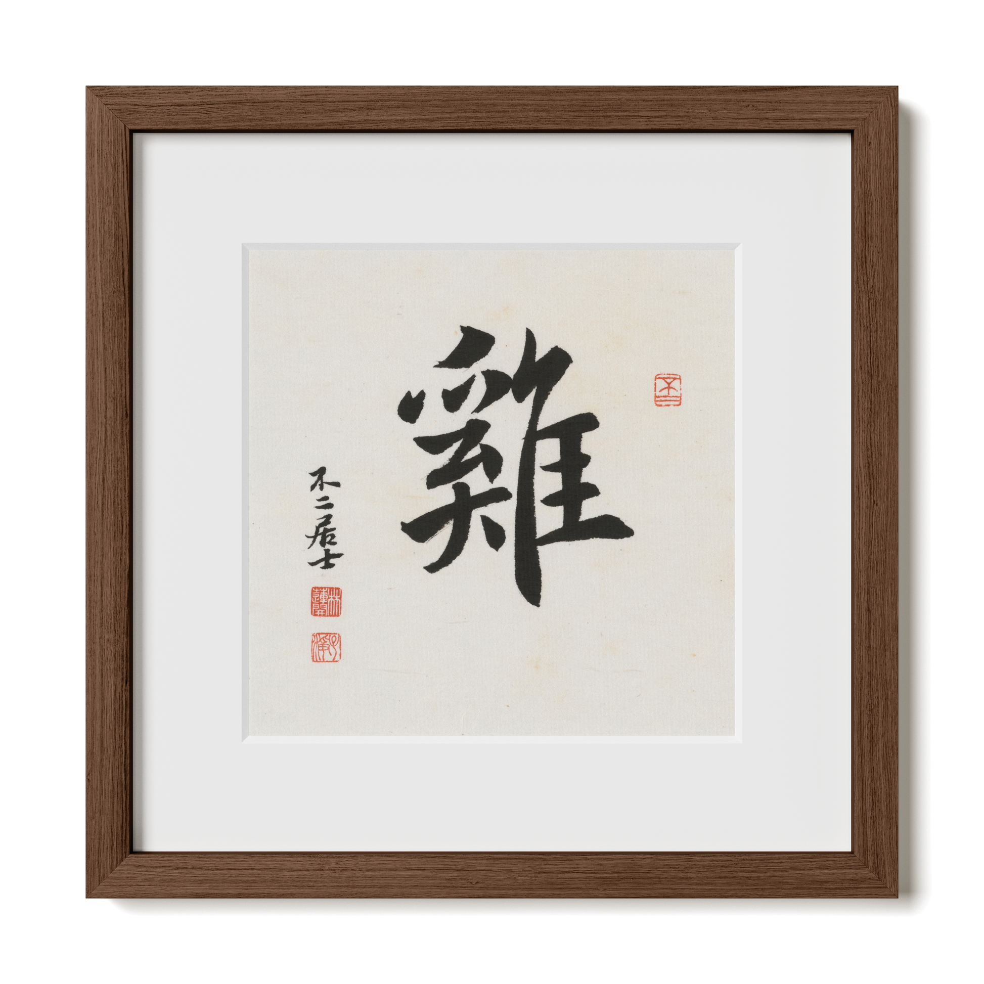 Thumbnail Label: 12X12" Walnut Premium Oak | Gallery Source: Transparent