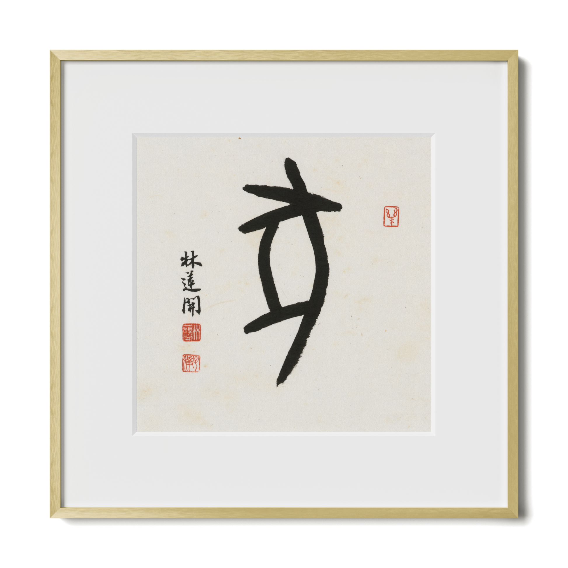 Thumbnail Label: 12X12" Gold Premium Metal | Gallery Source: Transparent