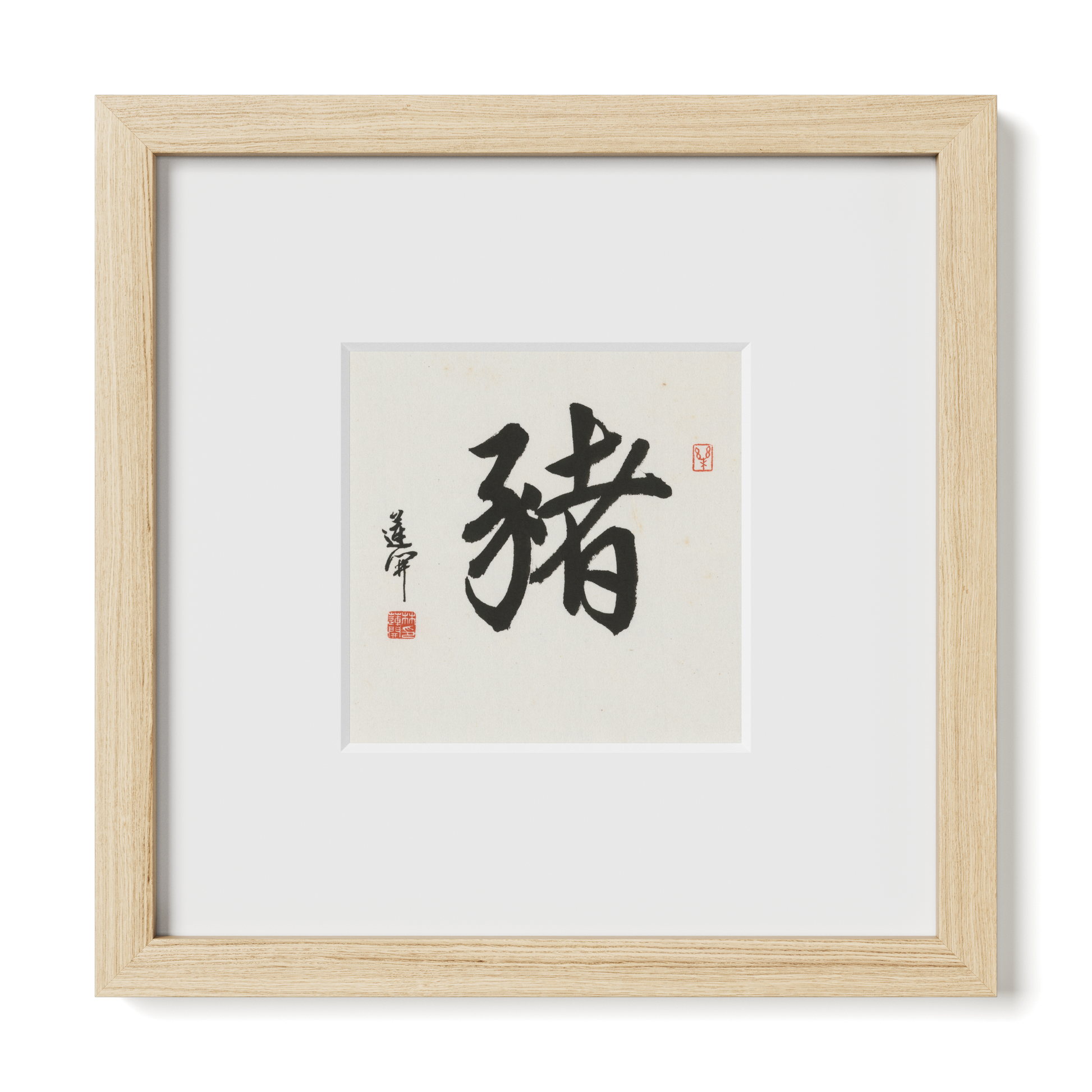 Thumbnail Label: 10X10" Natural Premium Oak | Gallery Source: Transparent