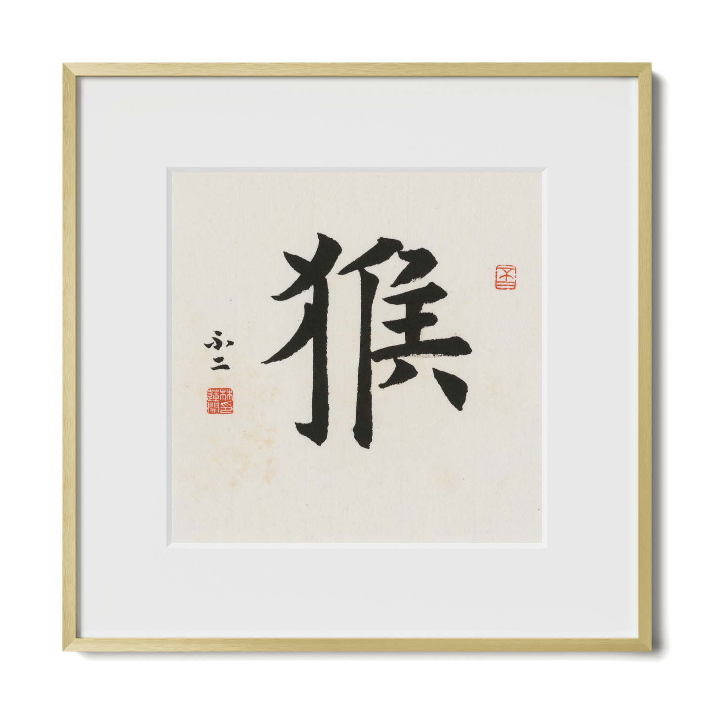 Thumbnail Label: 12X12" Gold Premium Metal | Gallery Source: Transparent