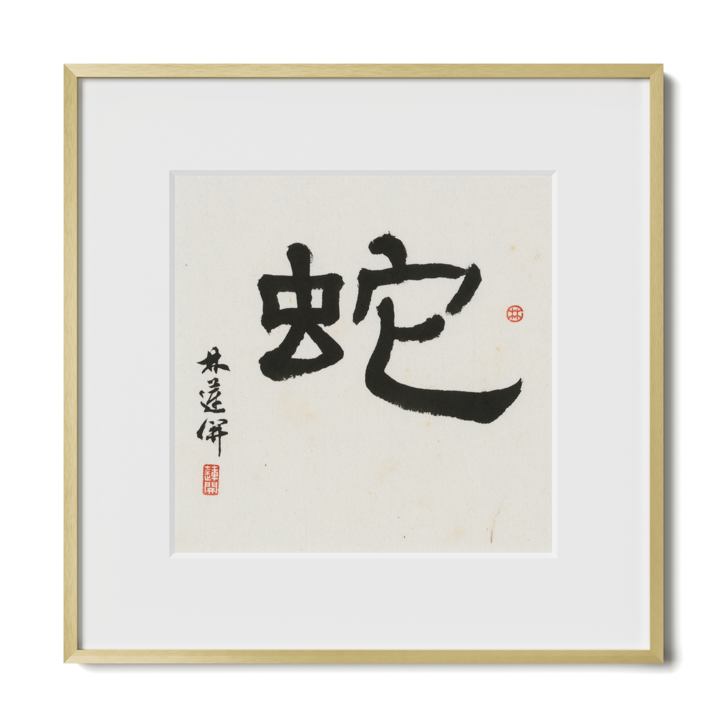 Thumbnail Label: 12X12" Gold Premium Metal | Gallery Source: Transparent