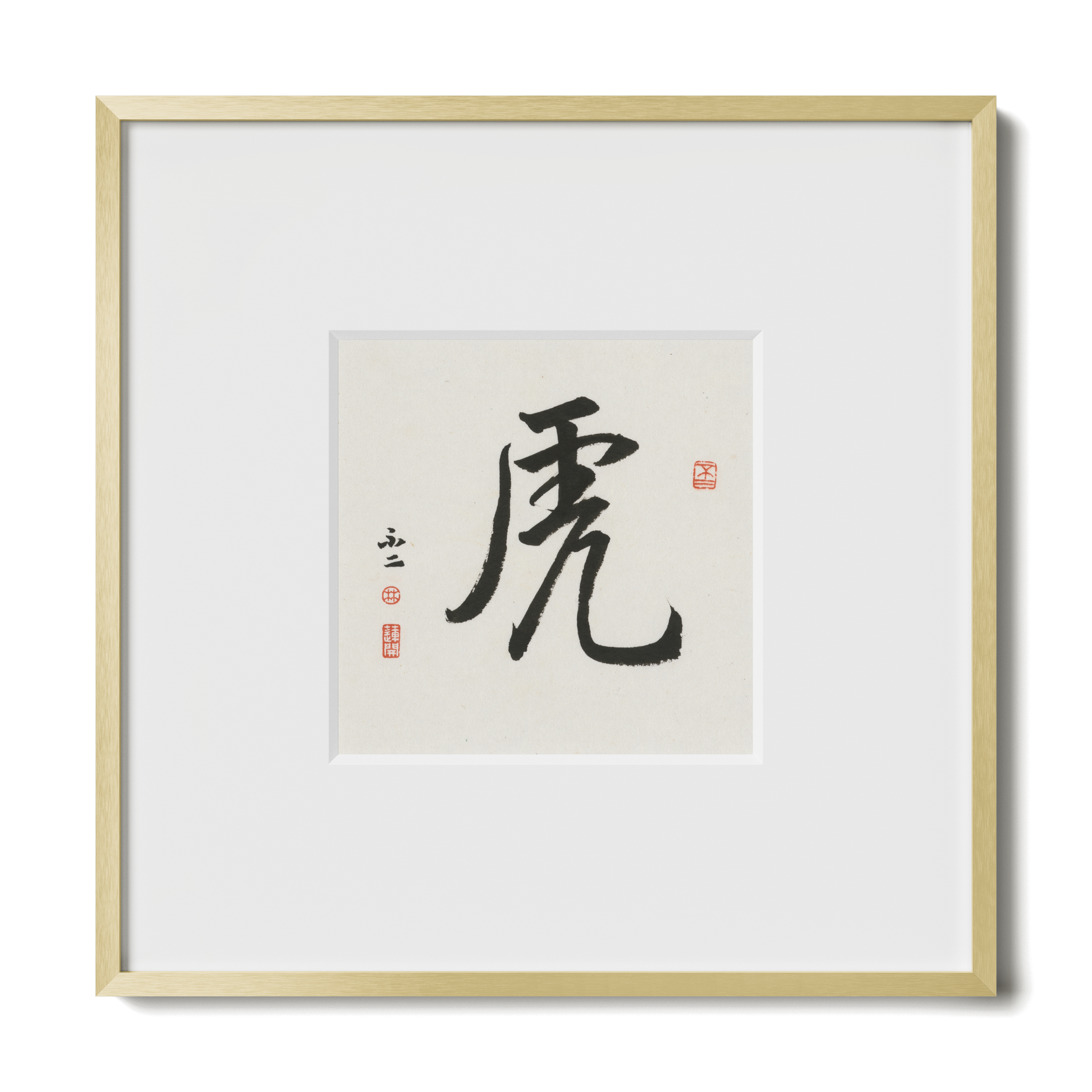 Thumbnail Label: 10X10" Gold Premium Metal | Gallery Source: Transparent