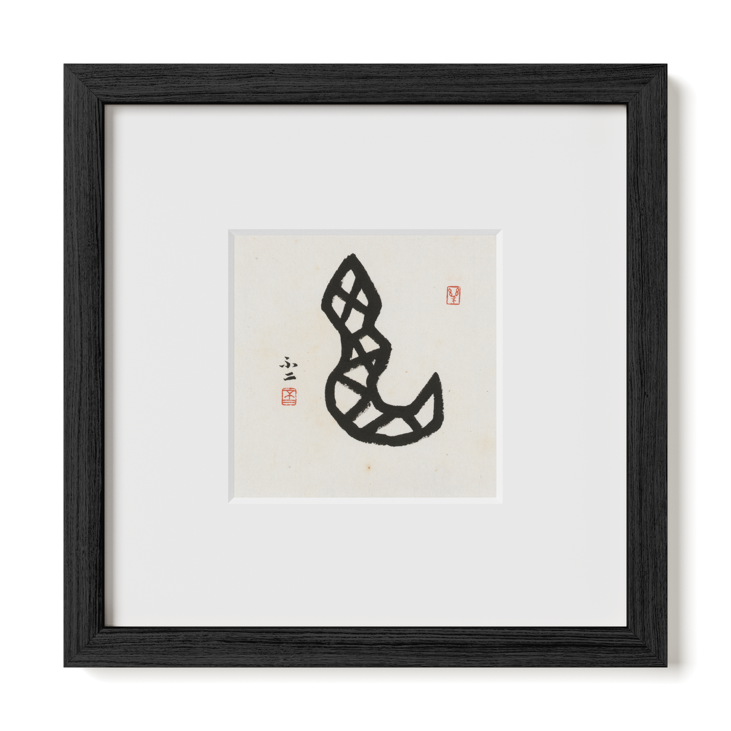 Thumbnail Label: 10X10" Black Premium Oak | Gallery Source: Transparent