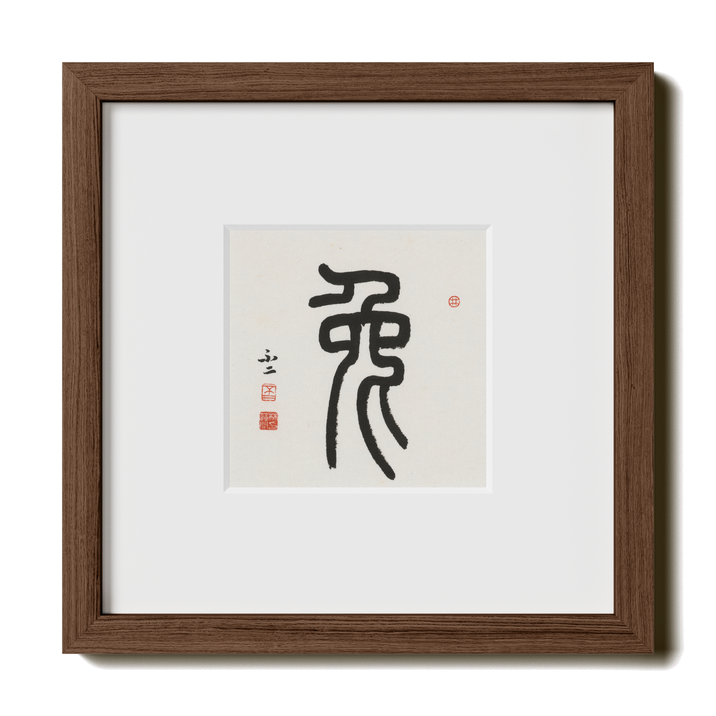 Thumbnail Label: 10X10" Walnut Premium Oak | Gallery Source: Transparent