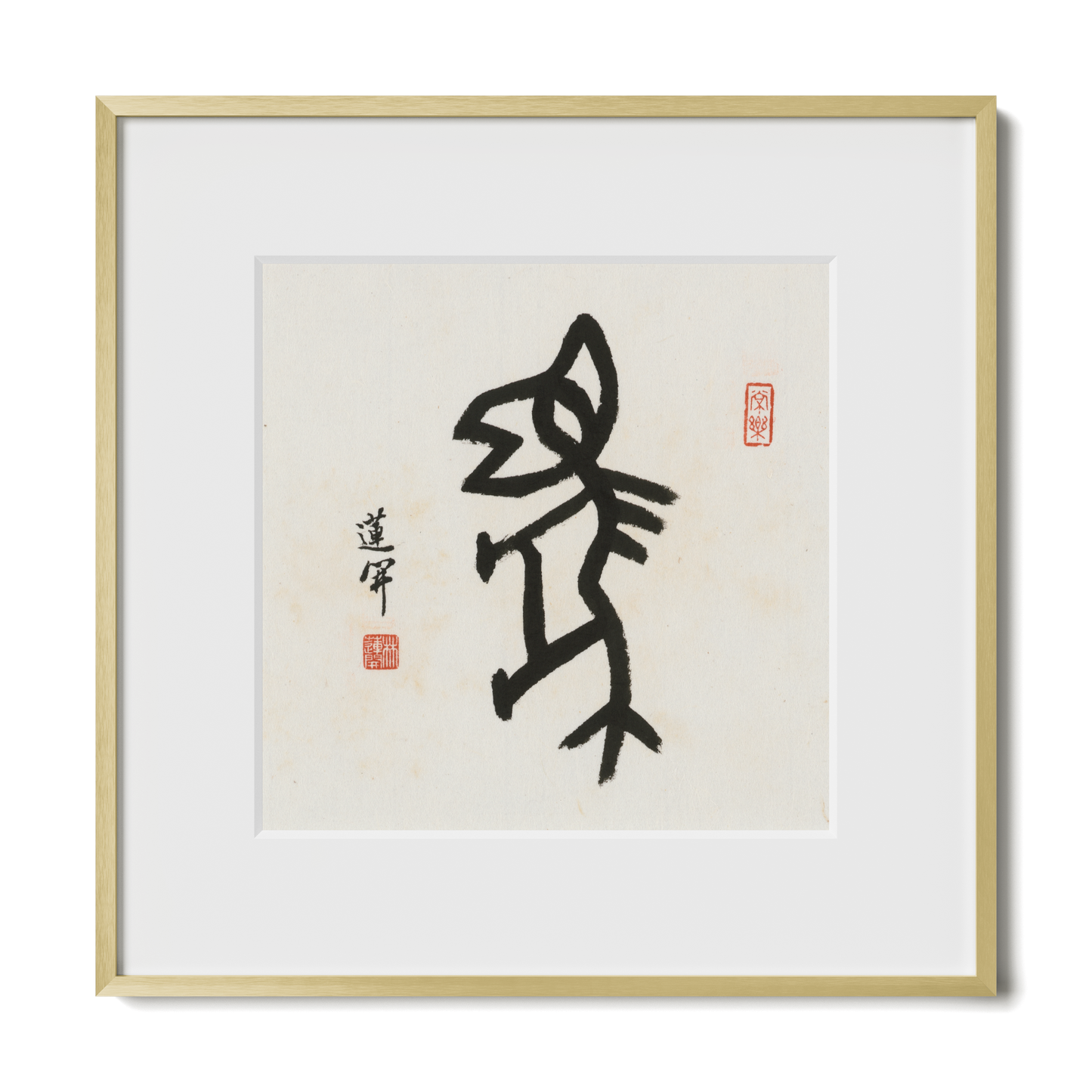 Thumbnail Label: 12X12" Gold Premium Metal | Gallery Source: Transparent